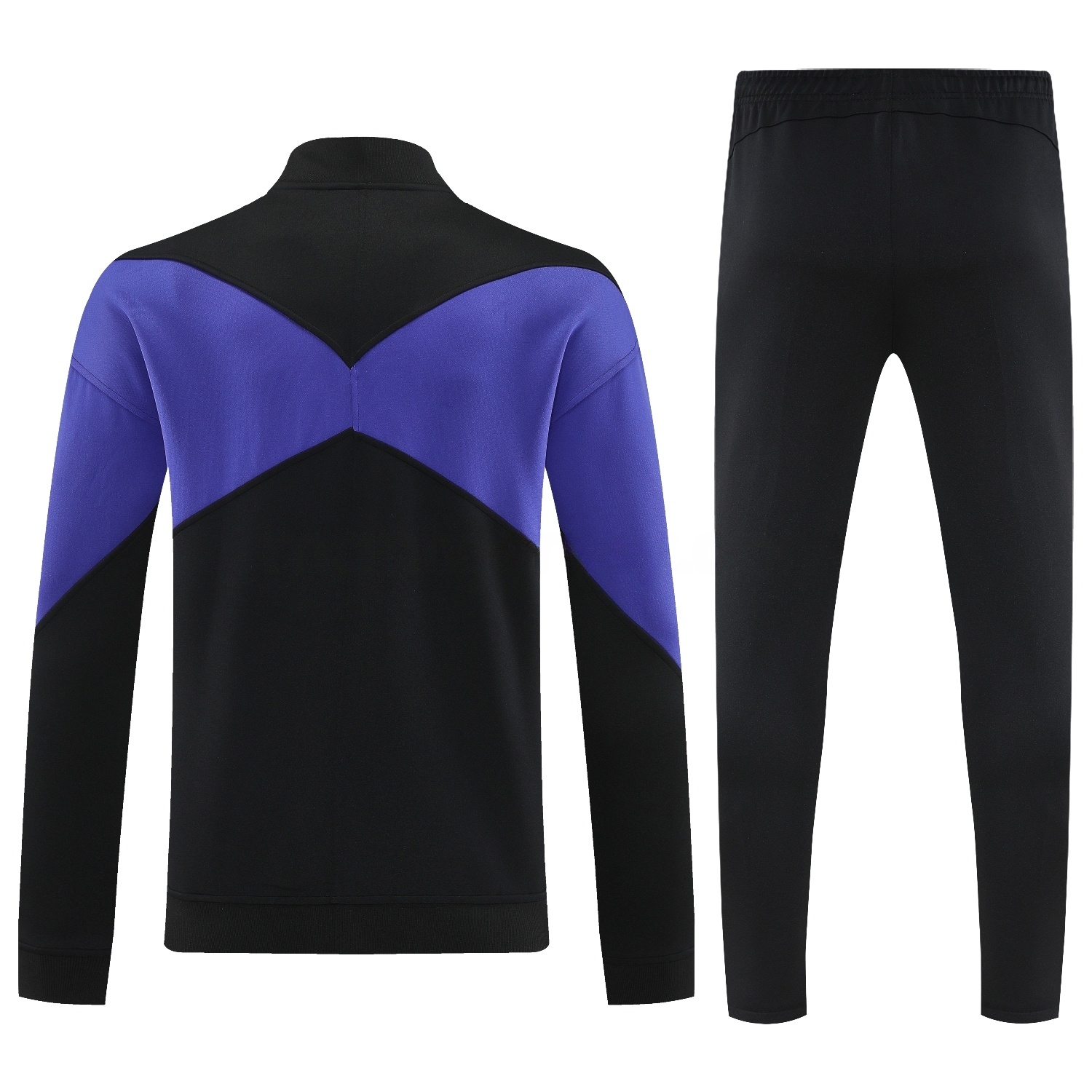 B.A.R.S.A 25-26 Jacket Training Tracksuit - Black Purple Jackets & Black Pants - Unitedfutballjersey