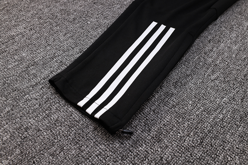 Algeria Olympic TEAM 23-24 Long Sleeve Training Set -Black - Unitedfutballjersey