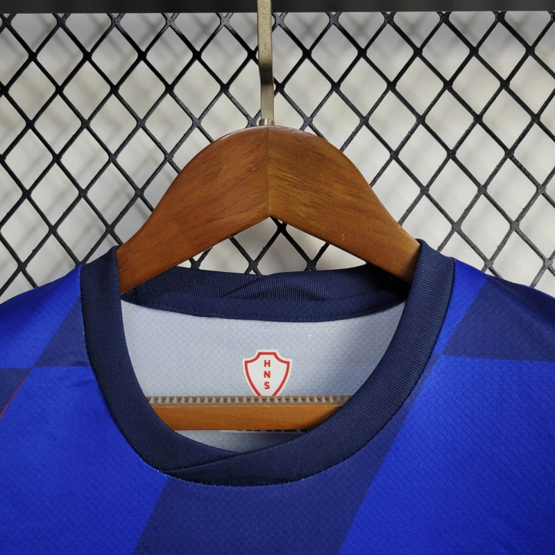 Croatia 2024 Away Stadium Kids Kit - Unitedfutballjersey