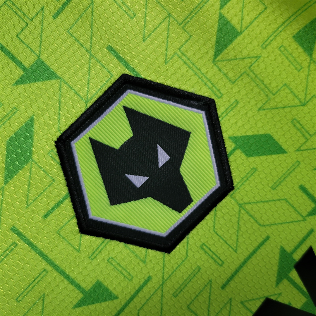 Wolverhampton Wanderers Wolves 23-24 Away Goalkeeper Jersey - Fans Version - Unitedfutballjersey