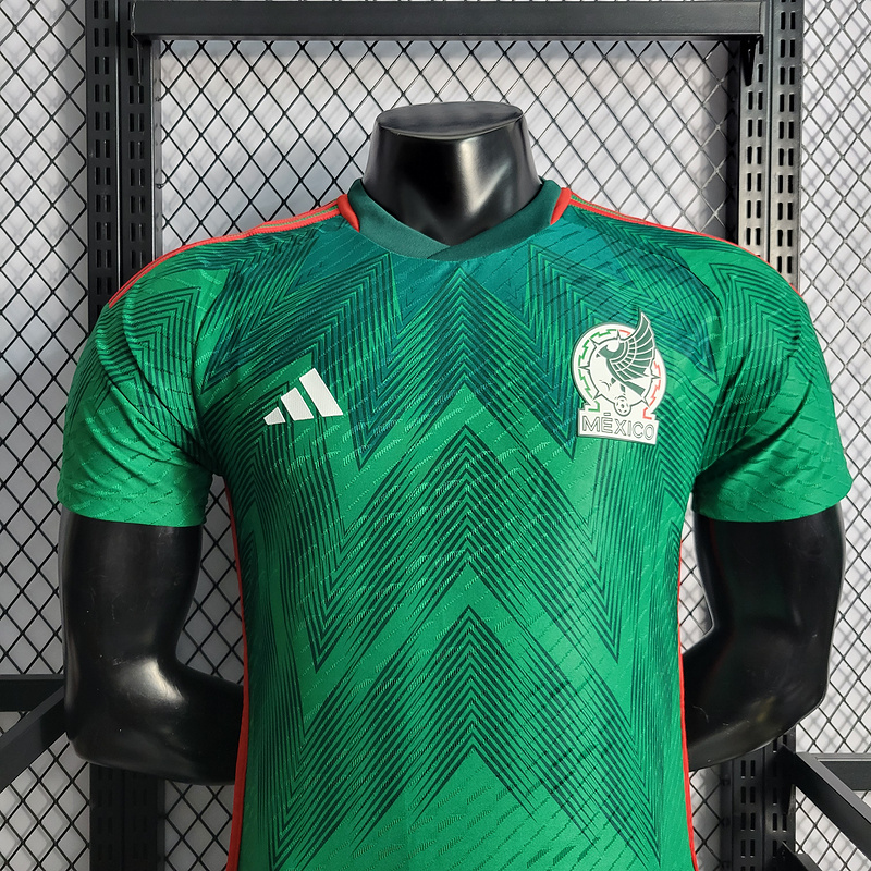 Mexico 2022 Home Stadium Jersey - Player Version - Unitedfutballjersey