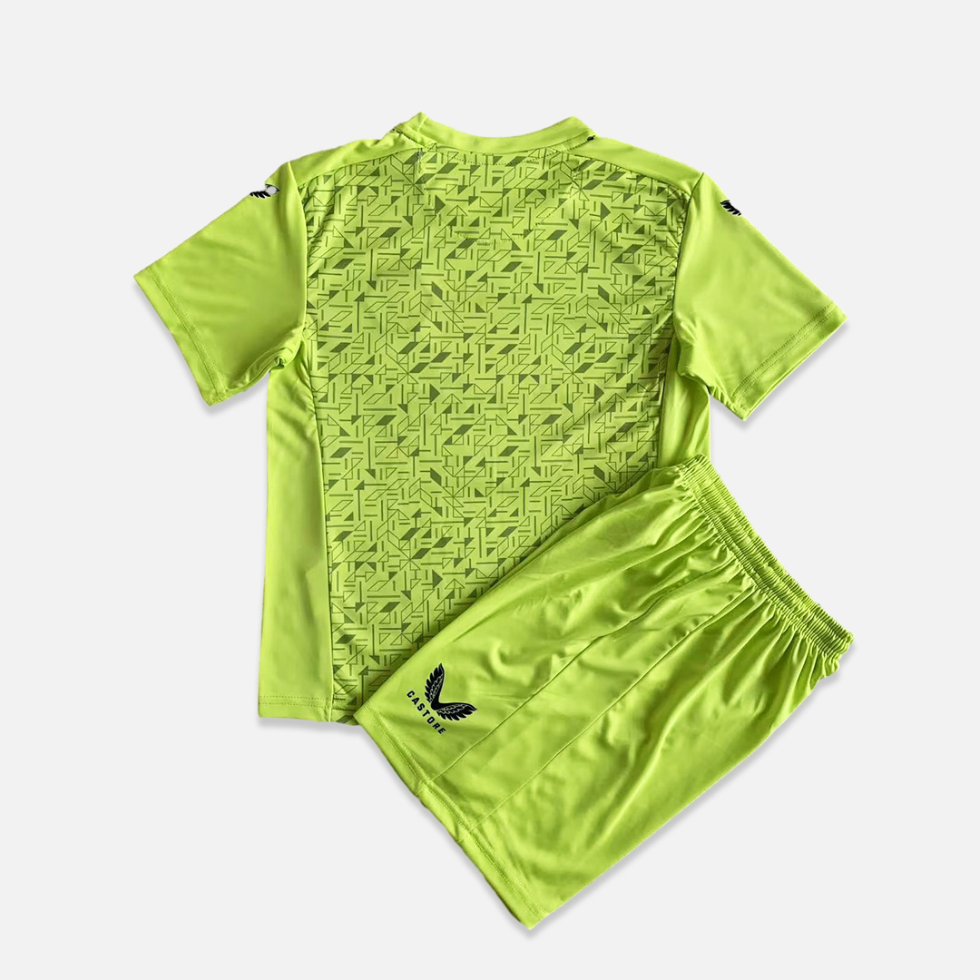 Wolverhampton Wanderers Wolves 23-24 Green Goalkeeper GK Kids Kit - Unitedfutballjersey