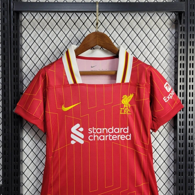 Women's Liver.pool 24-25 Home Jersey - Unitedfutballjersey