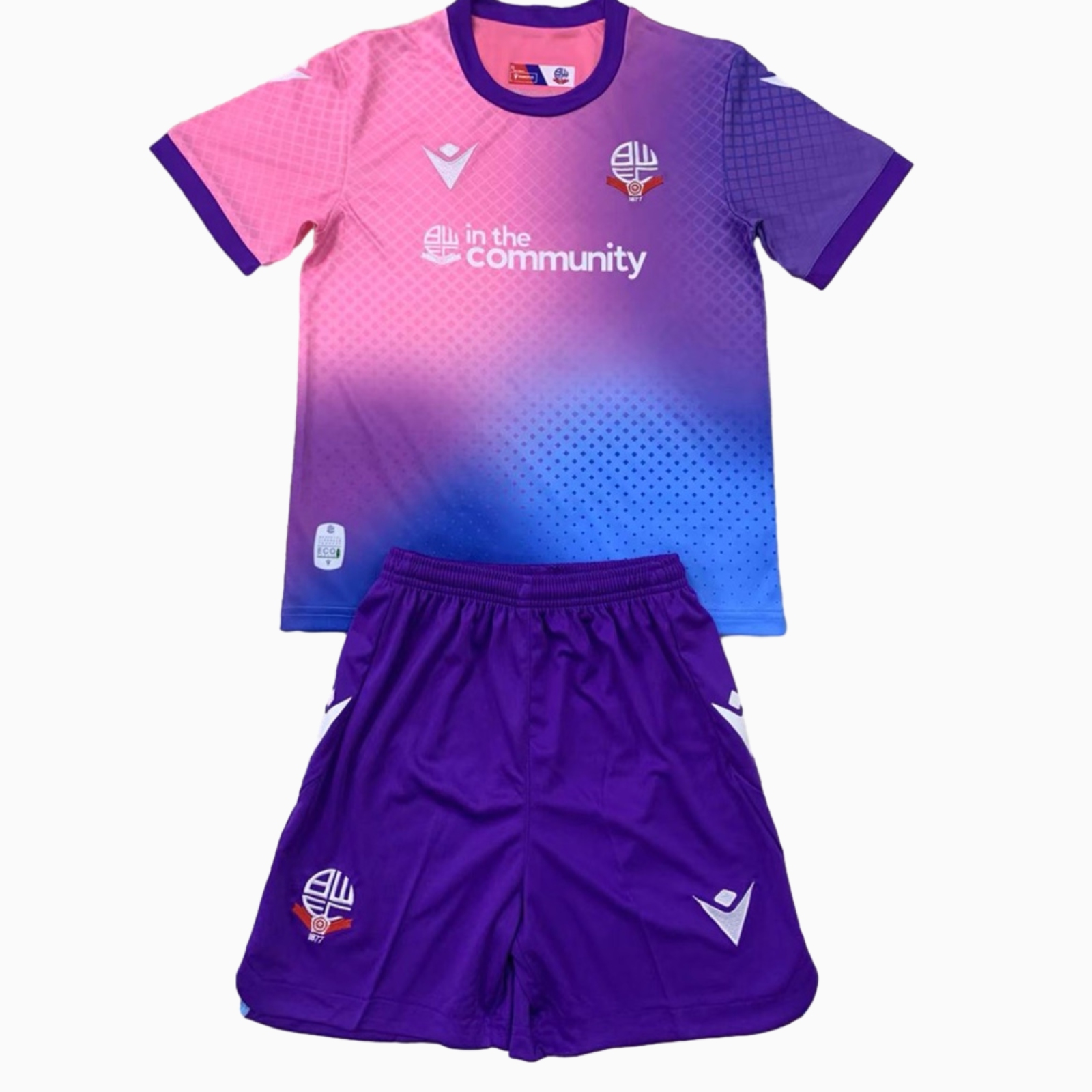 Bolton Wanderers 24-25 Third Kids Kit - Unitedfutballjersey