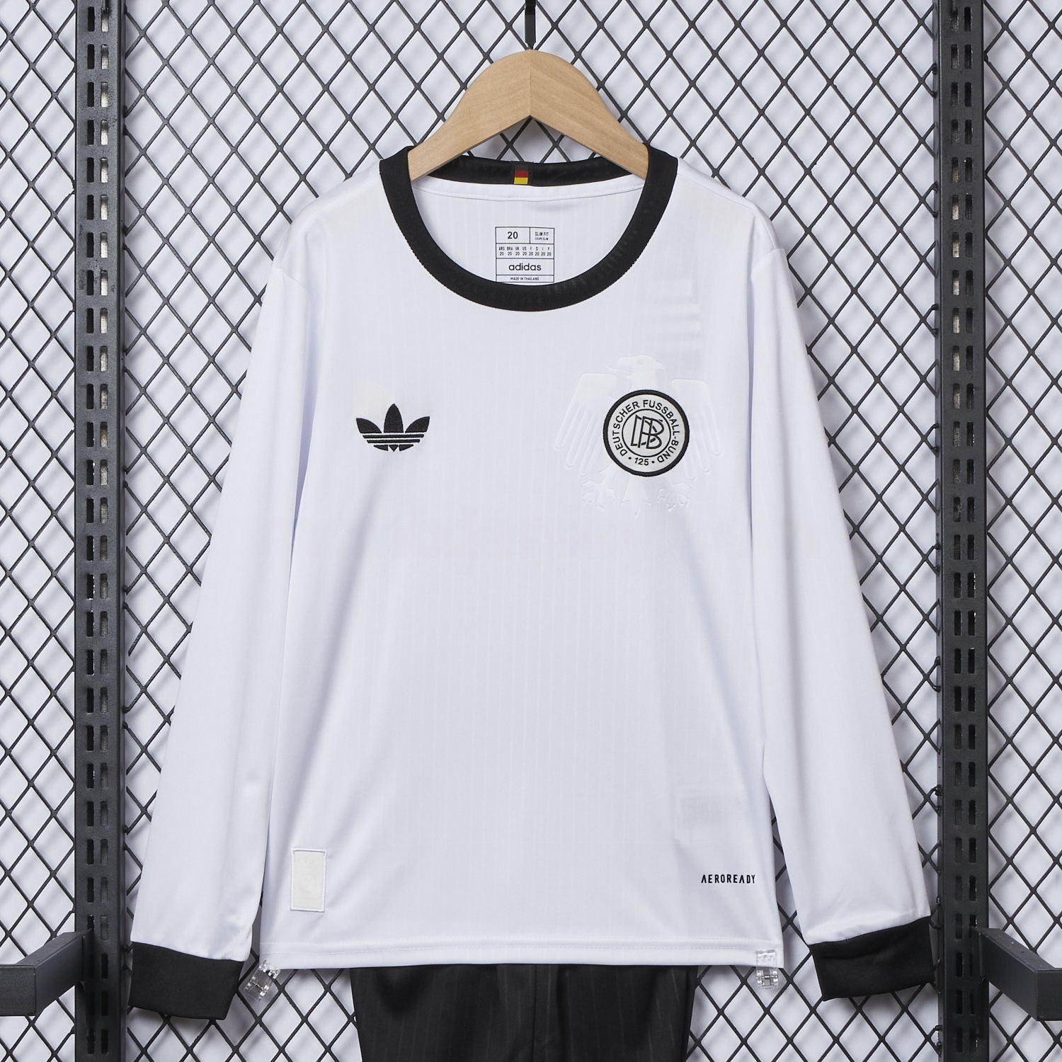 Germany 2025 125-Year Anniversary Long Sleeve Kids Kit - Unitedfutballjersey