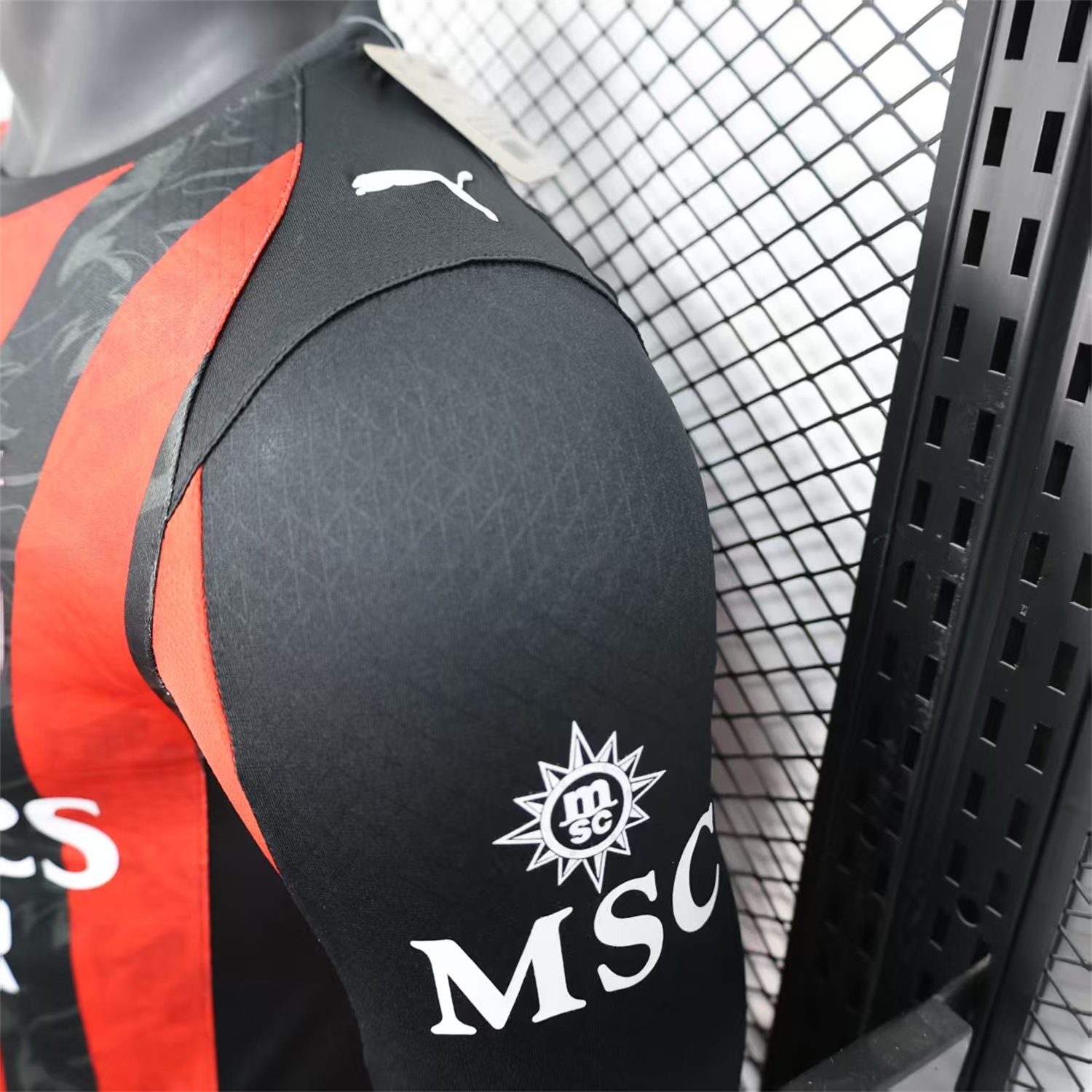 AC Milan 25-26 Home Long Sleeves Jersey - Player Version - Unitedfutballjersey