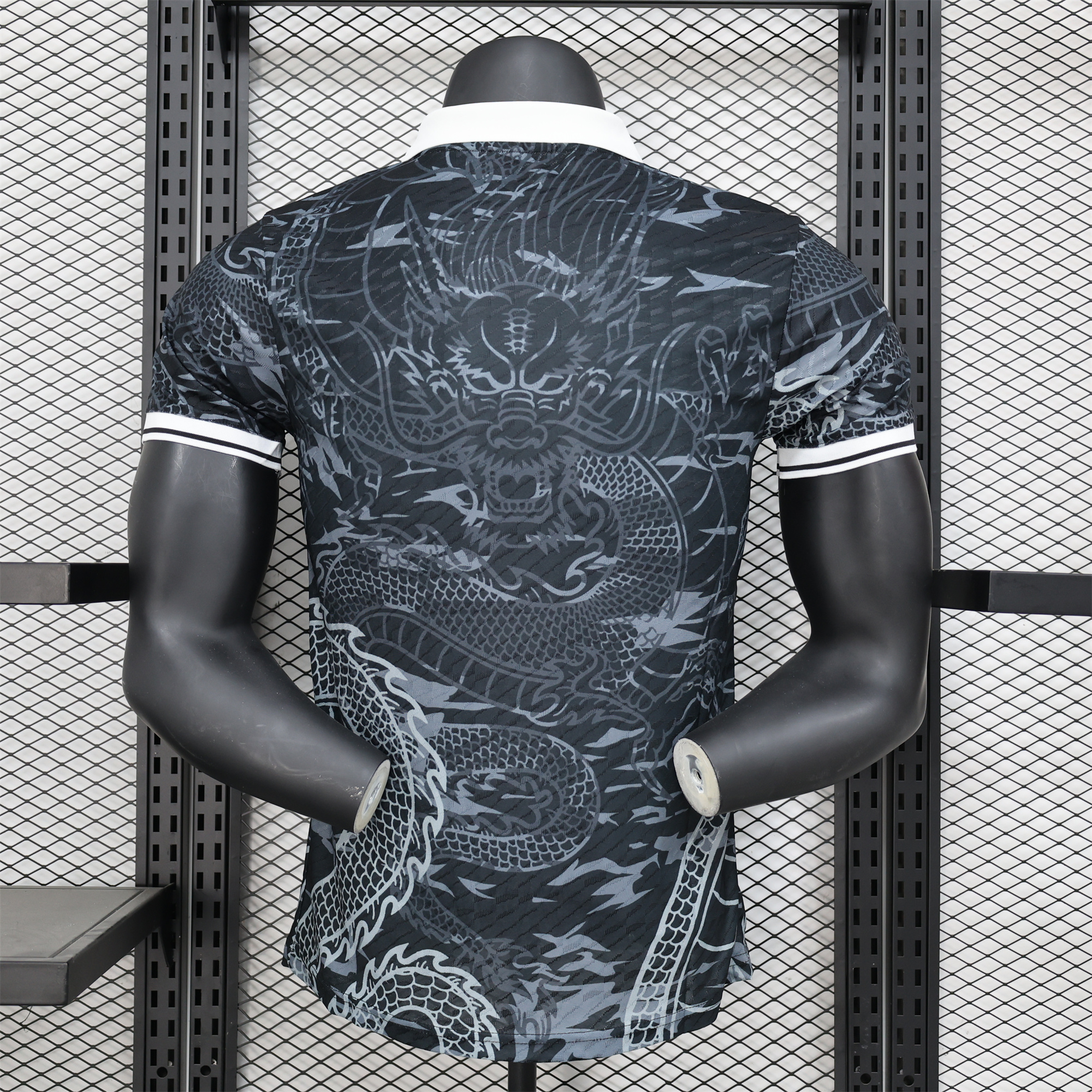 Real Madrid 24-25 Black White Loong Jersey - Player Version - Unitedfutballjersey