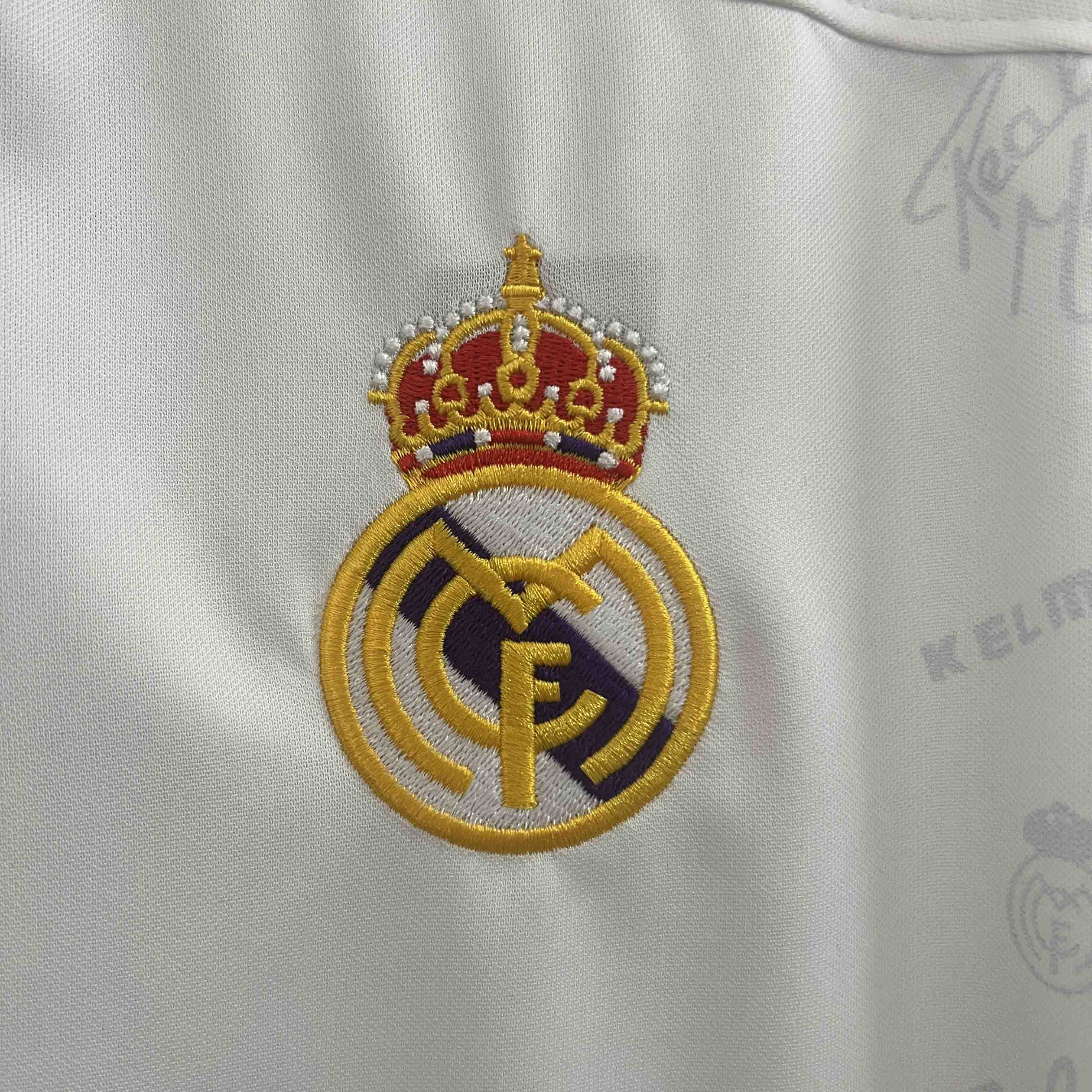 Retro Real Madrid 1994-96 Home Long Sleeve Jersey - Unitedfutballjersey