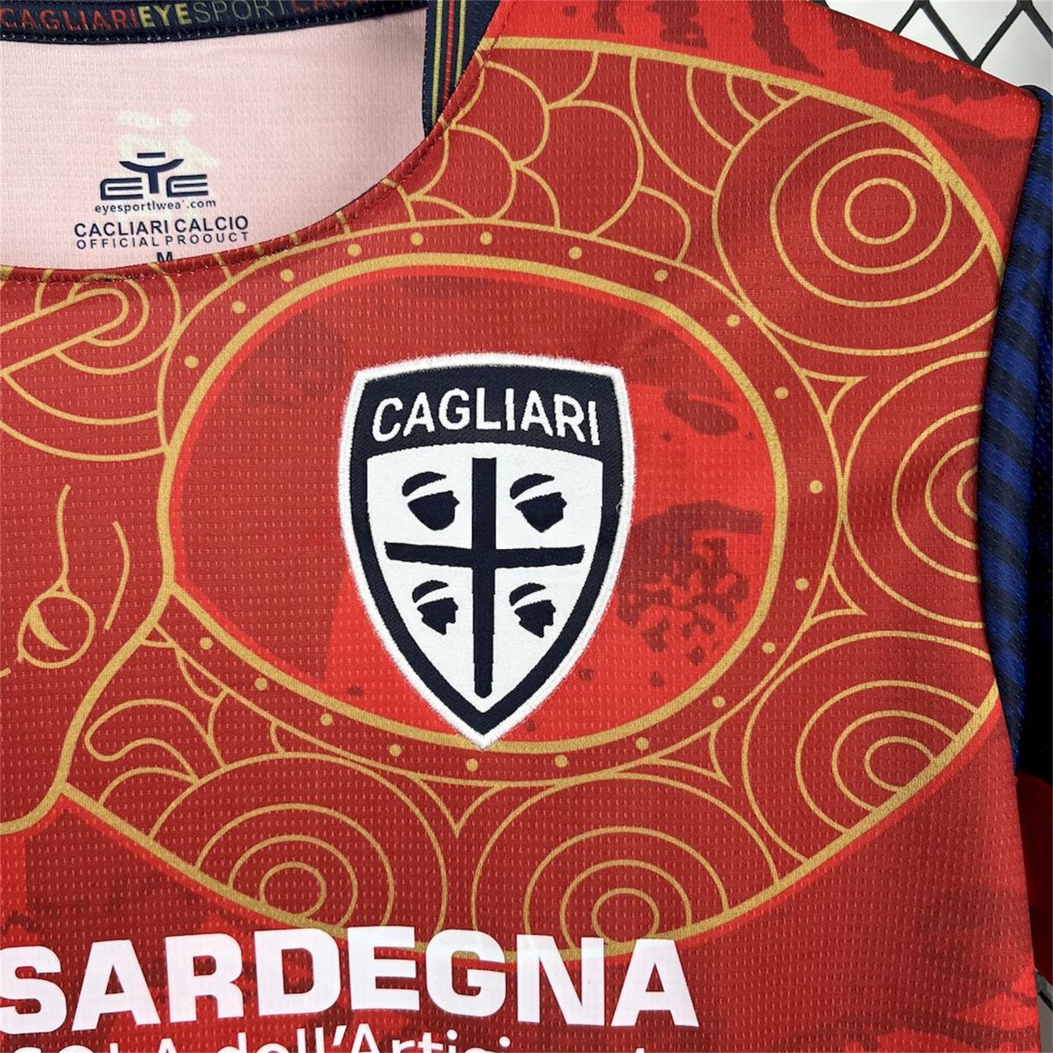 Cagliari Calcio 24-25 Year of the Snake Special Jersey - Fans Version - Unitedfutballjersey