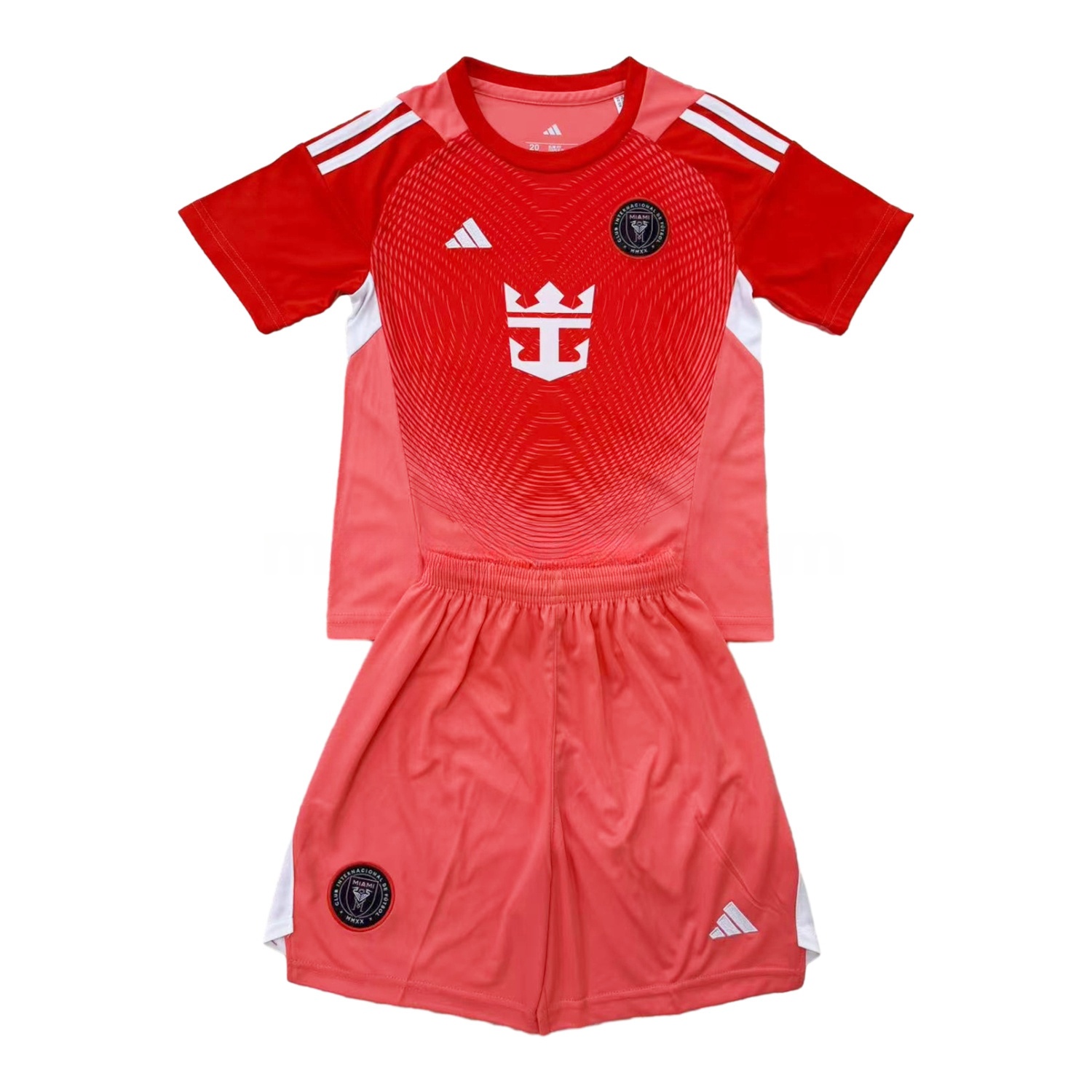 INT M.A.M 2025 Red Goalkeeper Kids Kit - Unitedfutballjersey