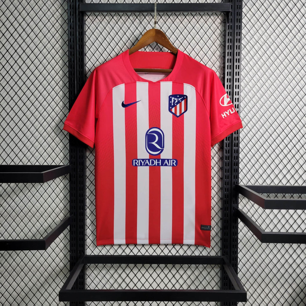 Atletico Madrid 23-24 Home Stadium Jersey - Fans Version - Unitedfutballjersey