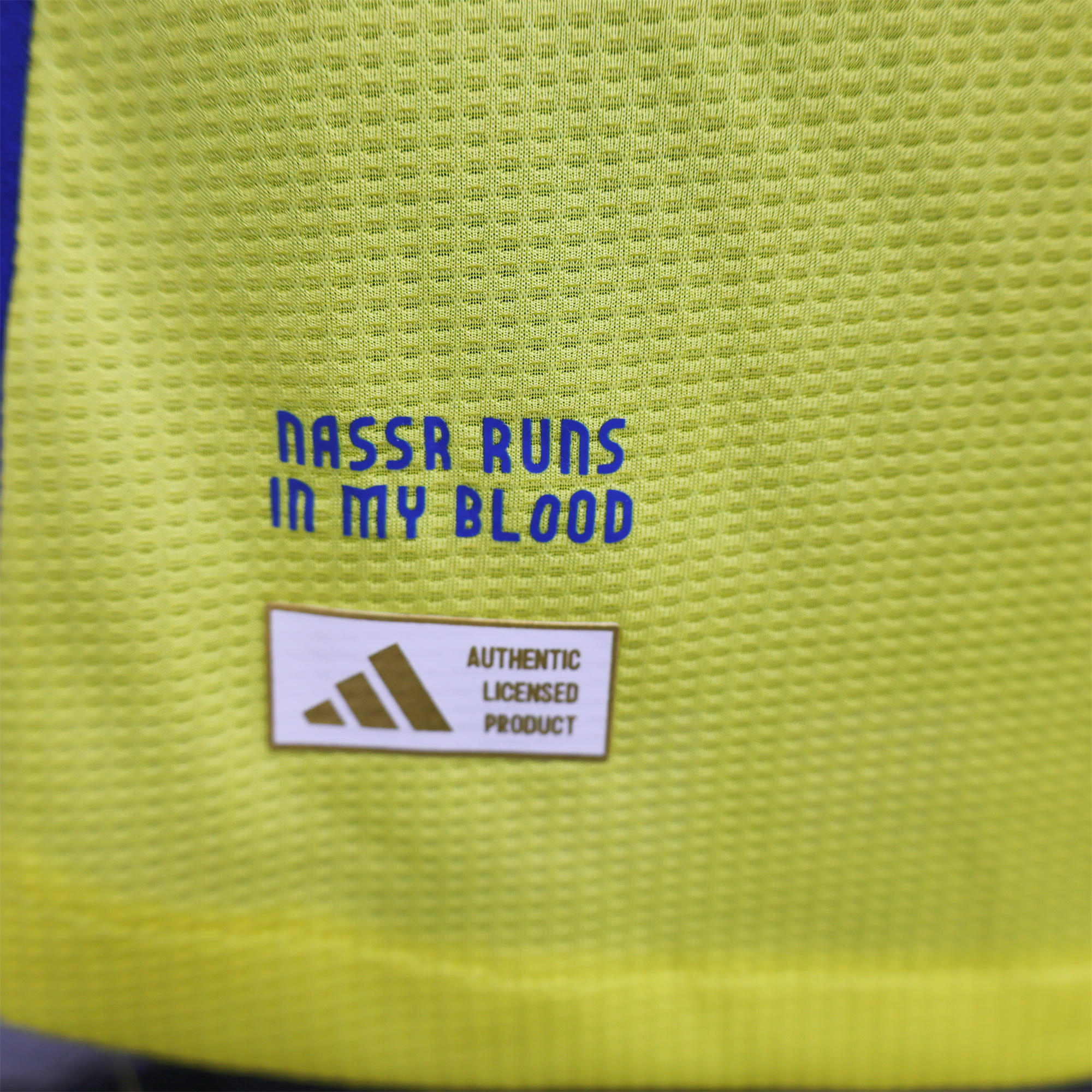 Al Nassr Riyadh Victory 24-25 Home Long Sleeve Jersey - Player Version - Unitedfutballjersey