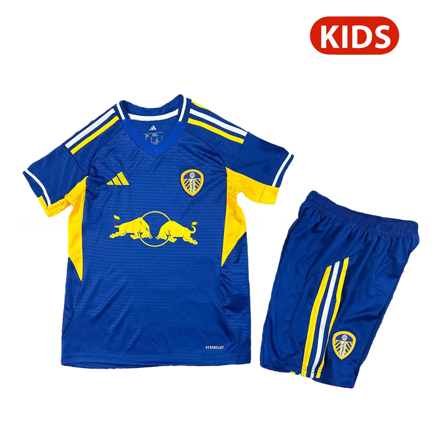 Leeds United 25-26 Away Kids Kit - Unitedfutballjersey