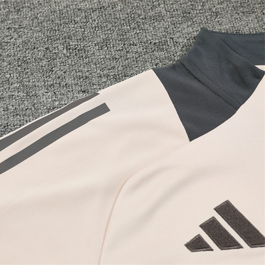 Real Madrid 24-25 Long Sleeve Training Set - Apricot - Unitedfutballjersey