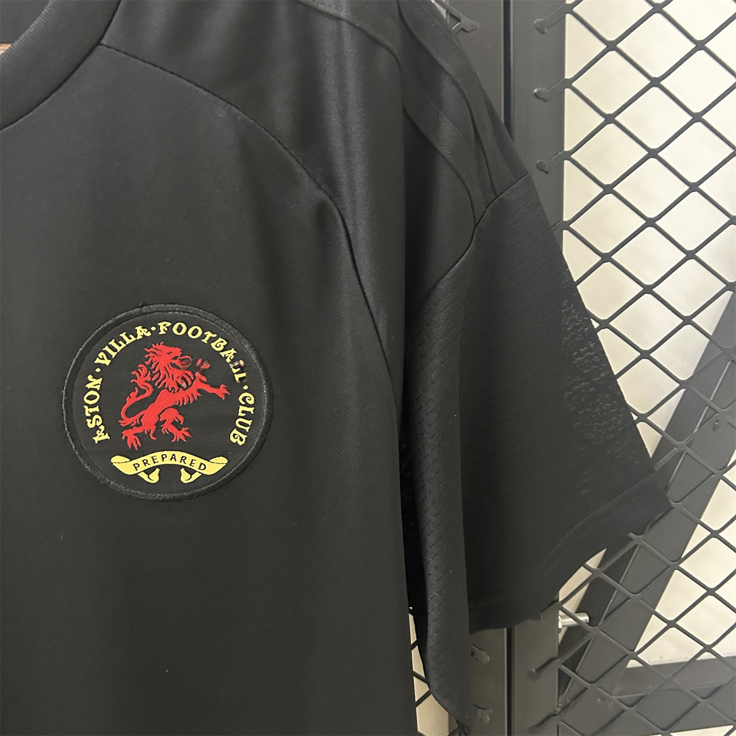 Aston Villa 24-25 Black 150th Anniversary Jersey - Fans Version - Unitedfutballjersey