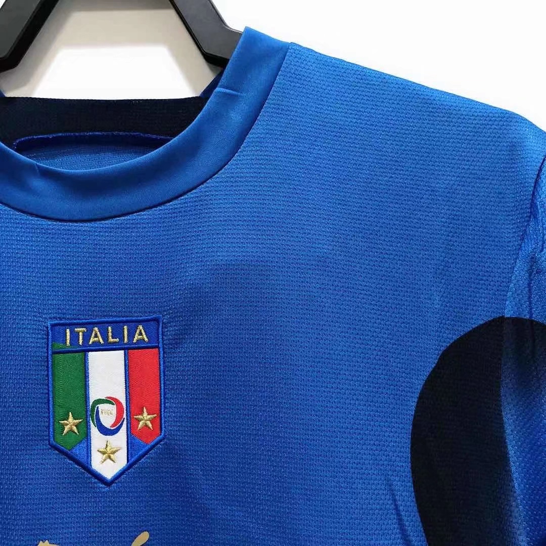 Retro Italy 2006 Home Stadium Jersey - Unitedfutballjersey