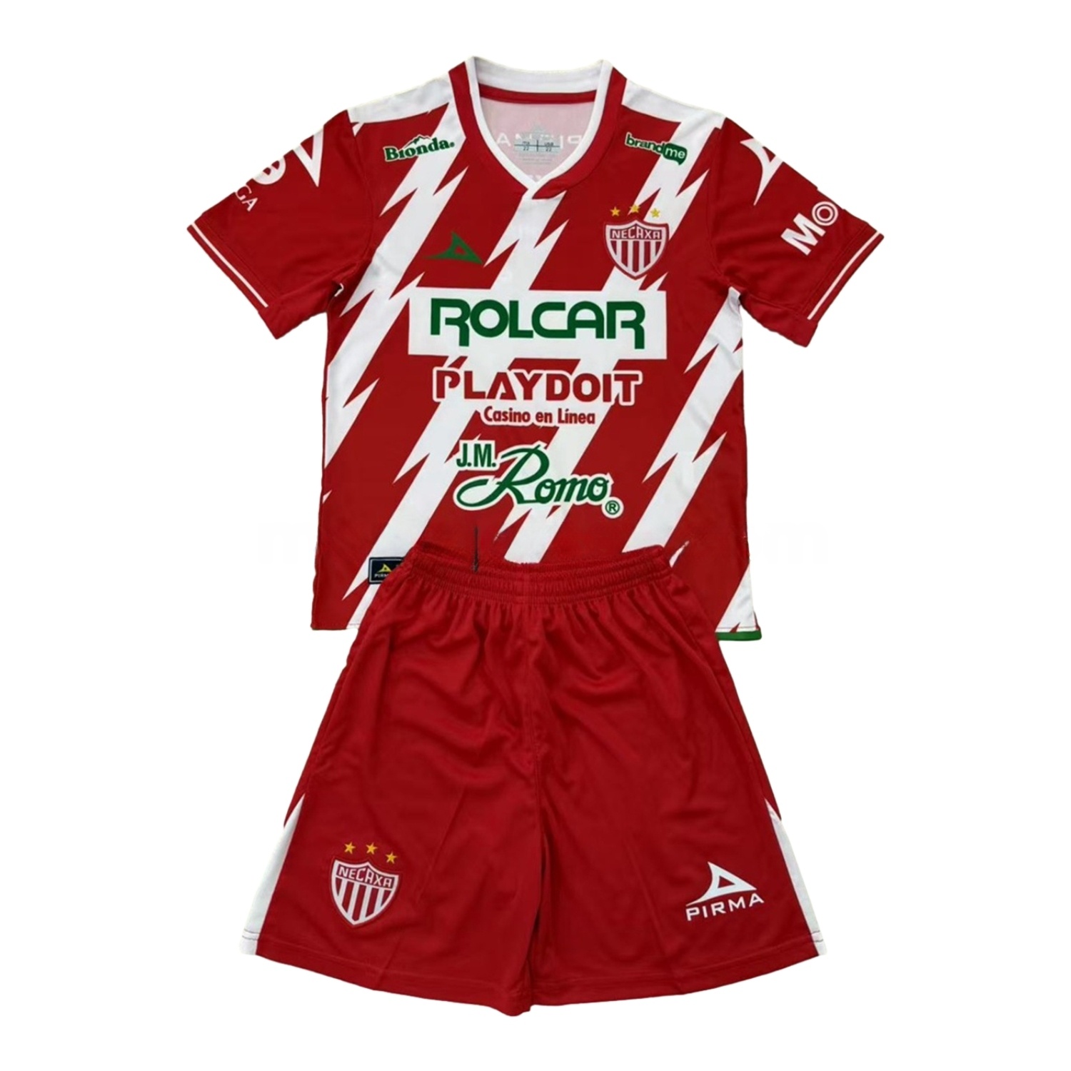 Club Necaxa 24-25 Home Kids Kit - Unitedfutballjersey