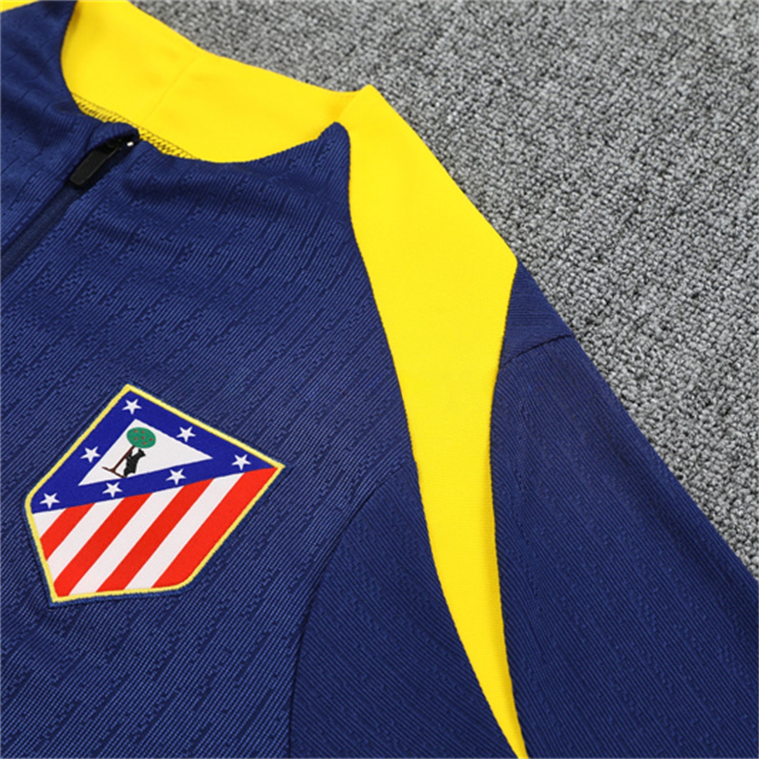 Atletico Madrid 25-26 Kid Long Sleeves Training Set - Royal Blue Top & Royal Blue Pants - Unitedfutballjersey