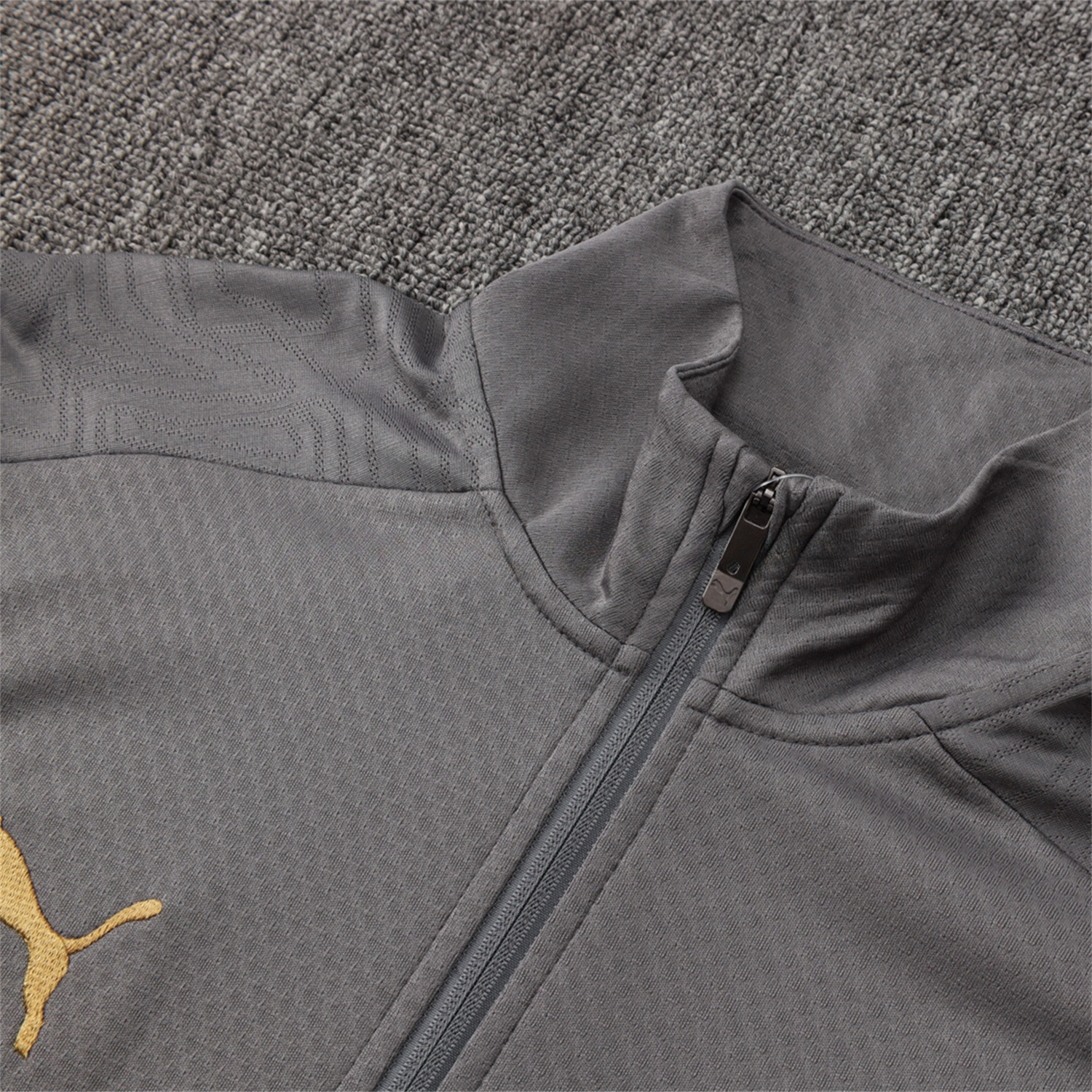 AC Milan 25-26 Jacket Training Tracksuit - Grey top & Grey Pants - Unitedfutballjersey