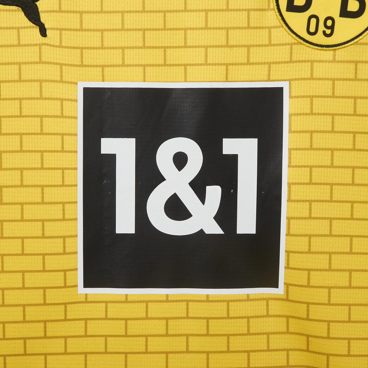 Dortmund 25-26 Pre-Match Training Yellow Brickwork Pattern Jersey - Fans Version - Unitedfutballjersey