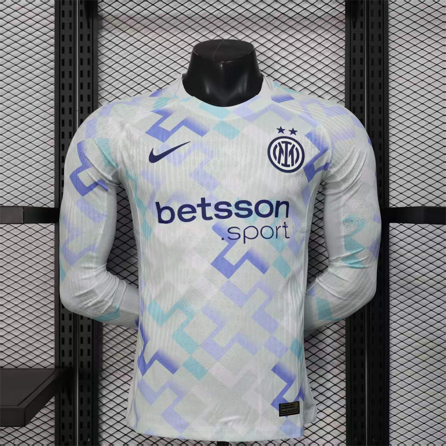 Inter Milan 25-26 Away Long Sleeves Jersey - Player Version - Unitedfutballjersey