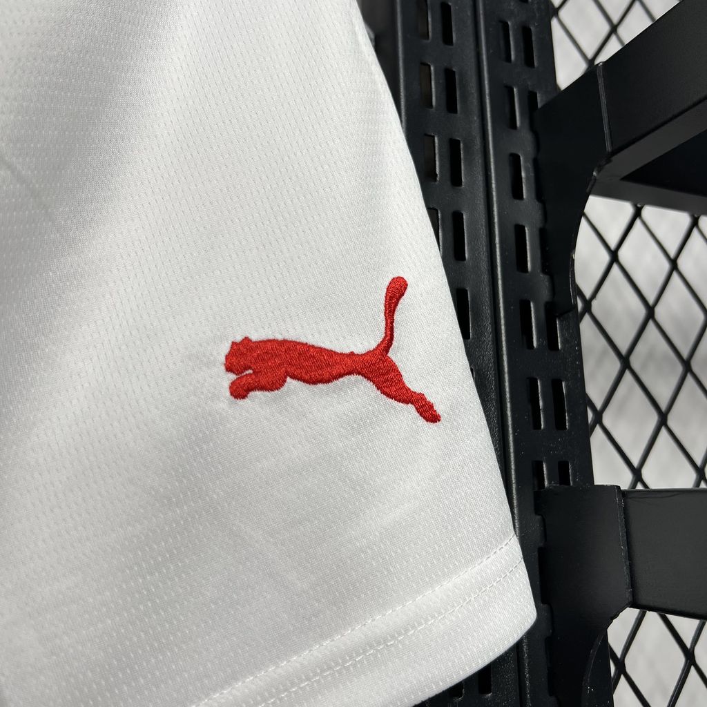 AC Milan 24-25 Home Shorts - Fans Version - Unitedfutballjersey