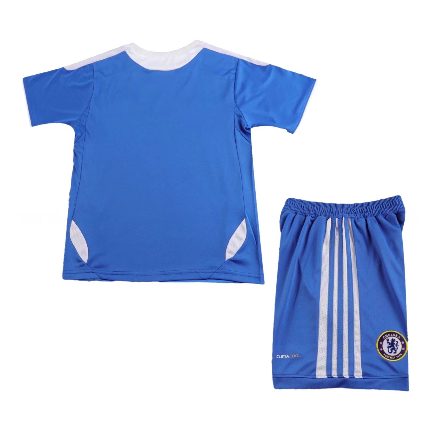 Retro C.H.E.L.S.E.A 2011-12 Champions League Final Home Kids Kit - Unitedfutballjersey