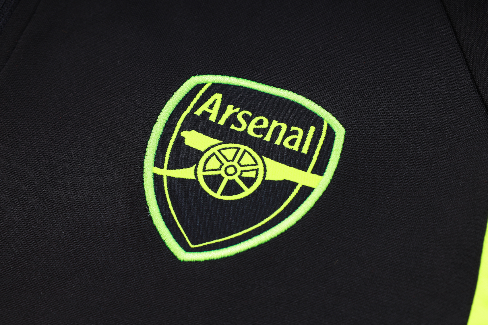 Arsenal 23-24 Long Sleeve Training Set -Black - Unitedfutballjersey