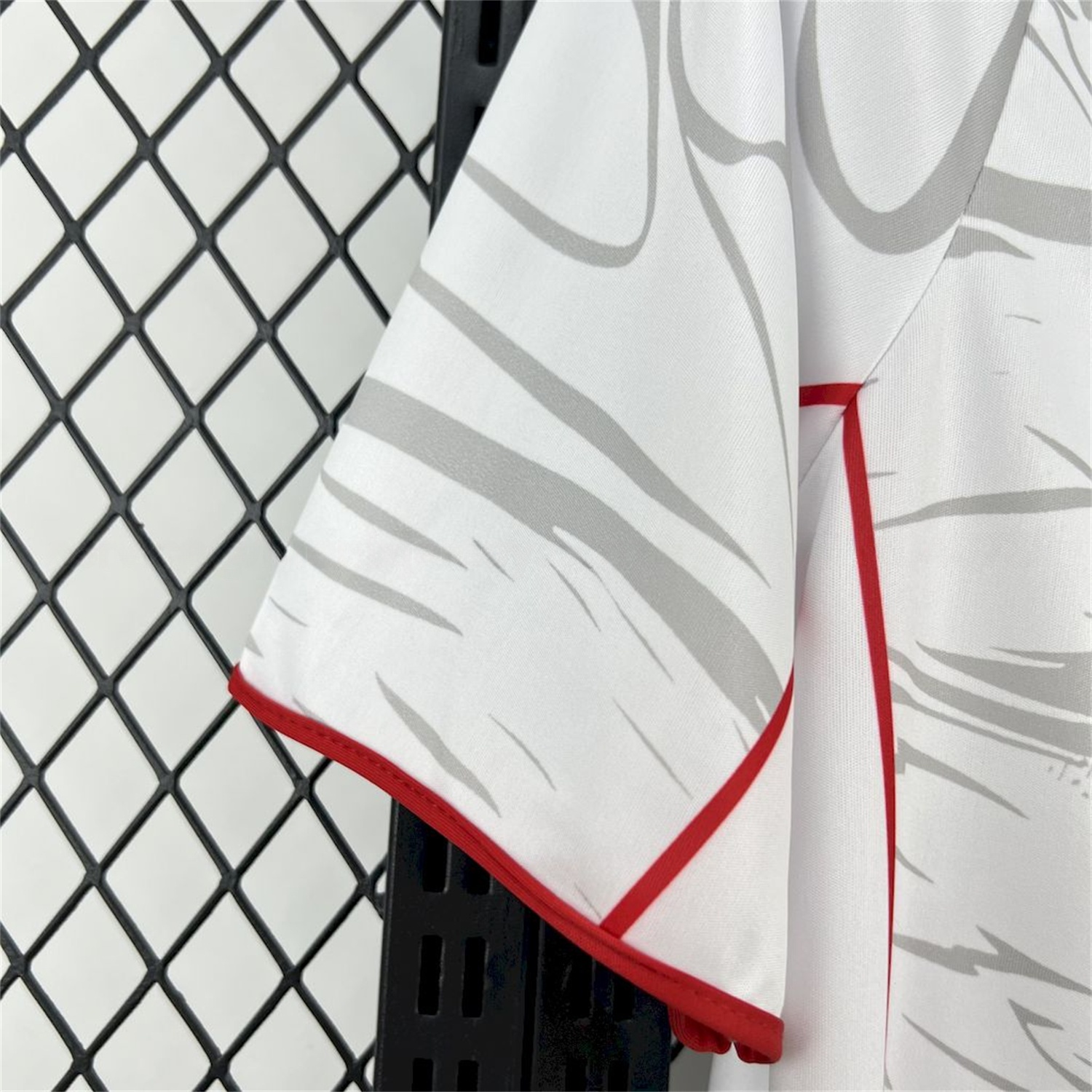 Benfica 24-25 White Red Concept Jersey with Grey Eagle - Fans Version - Unitedfutballjersey