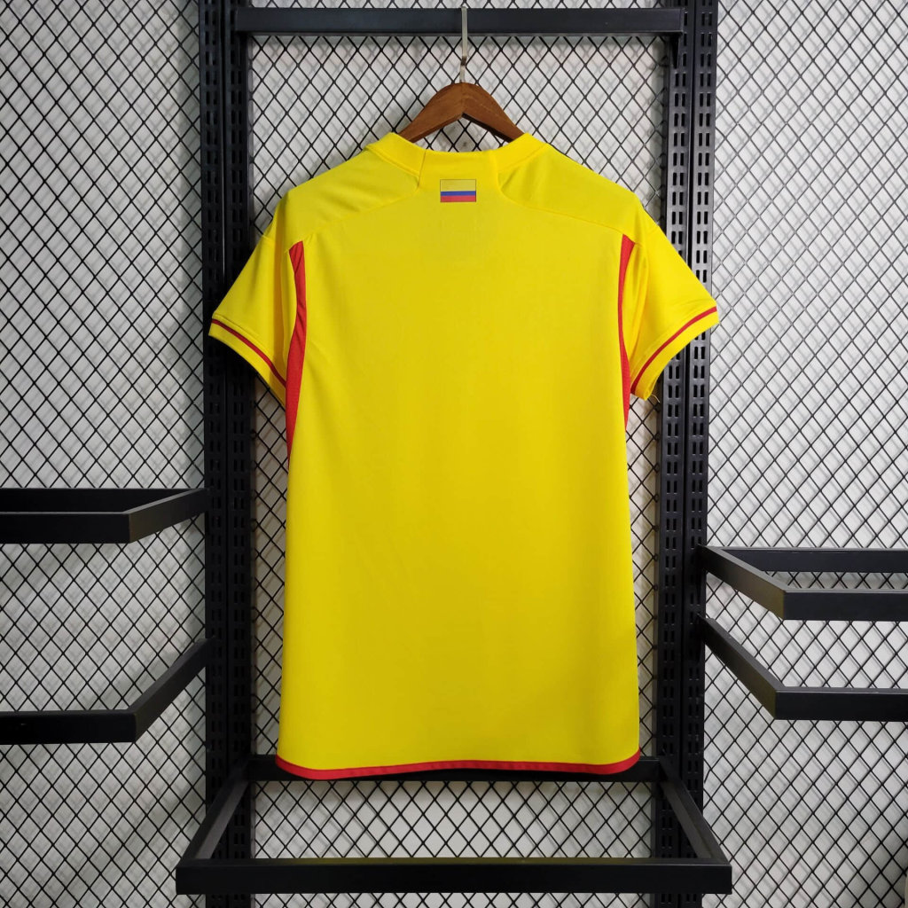 Colombia 2022 Home Stadium Jersey - Fans Version - Unitedfutballjersey