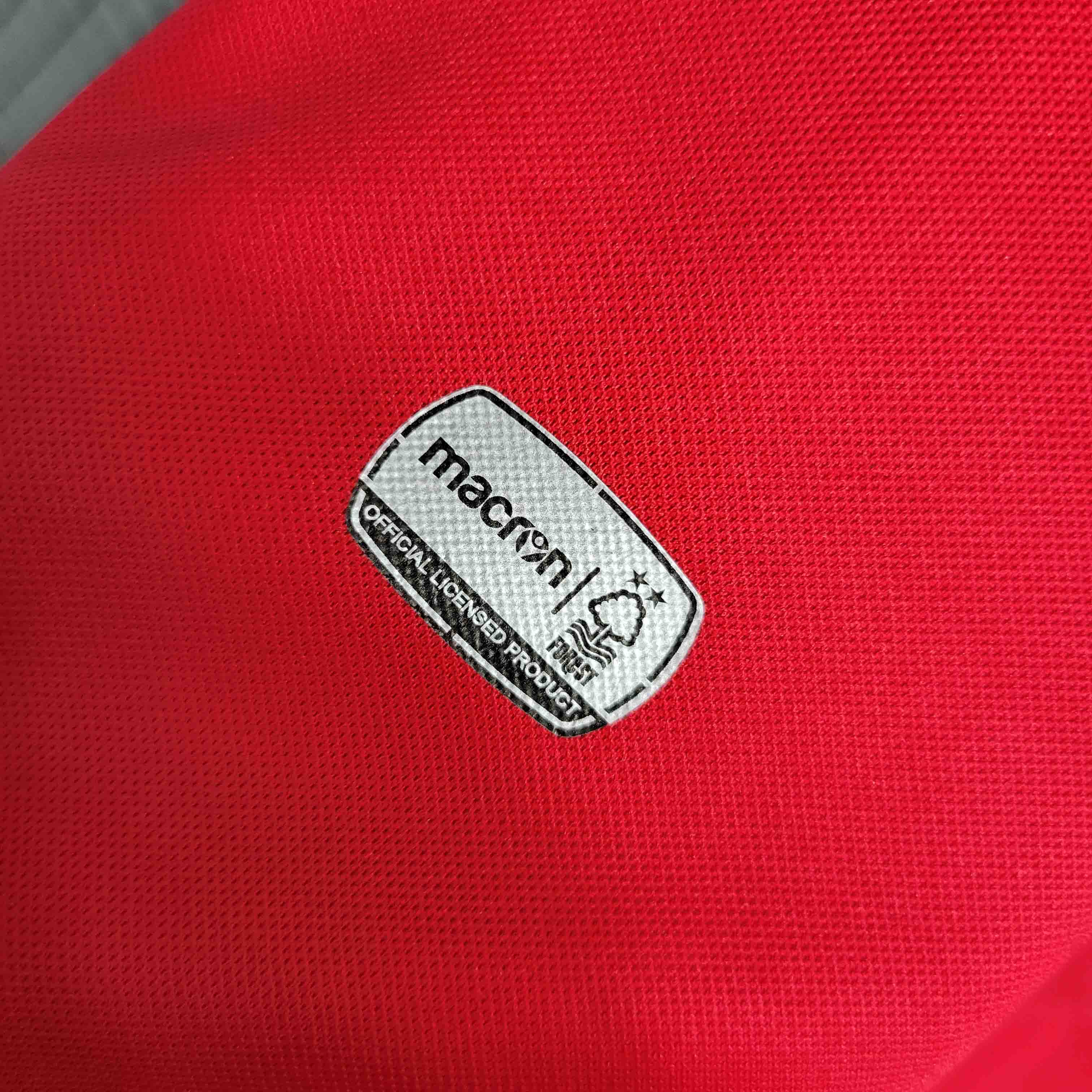 Nottingham Forest 22-23 Home Red Fans Jersey - Unitedfutballjersey