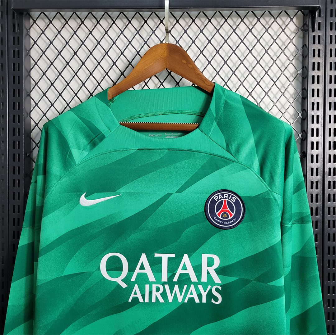Paris Saint-Germain PSG 23-24 Goalkeeper Long Sleeve Jersey - Fans Version - Unitedfutballjersey
