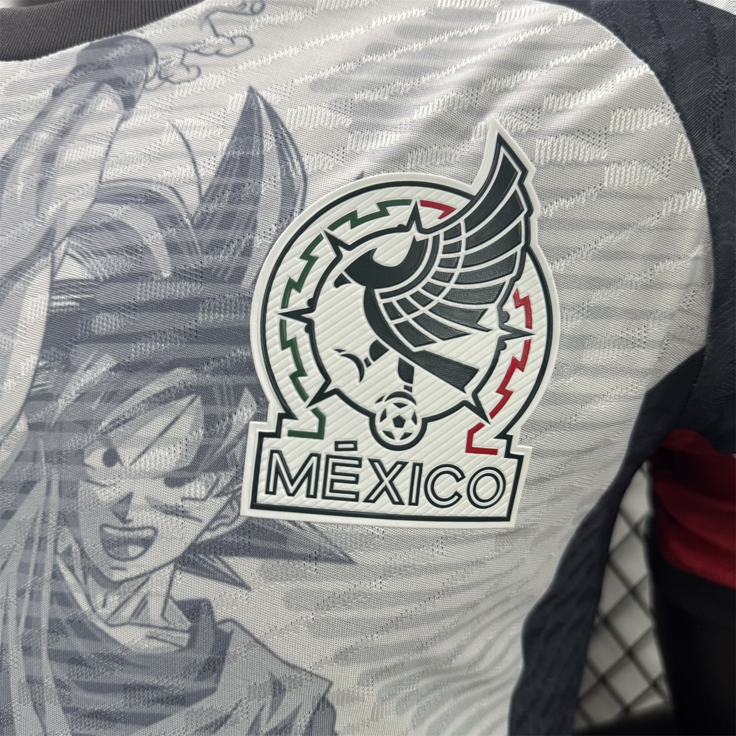 Mexico 25-26 Dragon Ball Goku Sketch White Special Jersey - Player Version - Unitedfutballjersey
