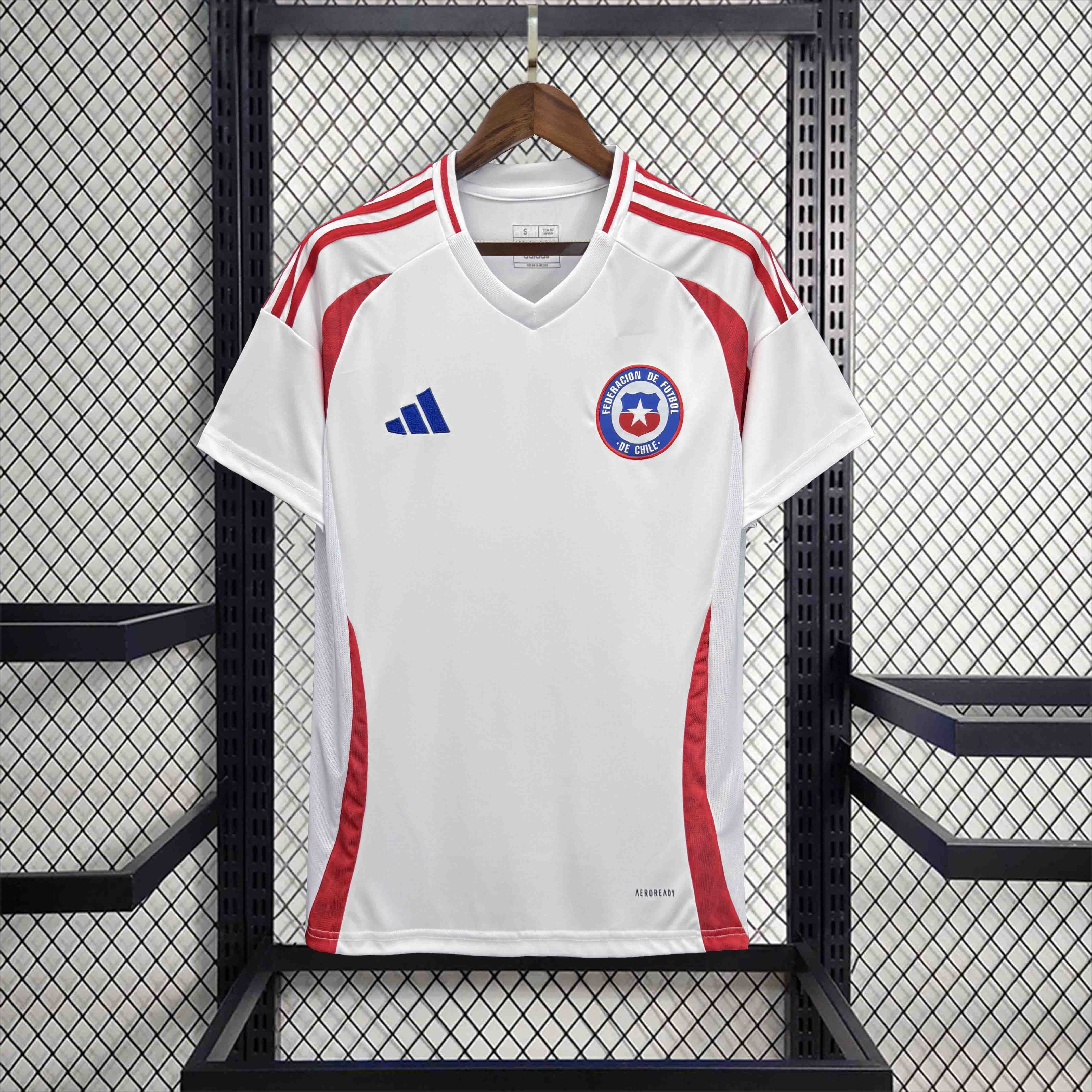 Chile 2024 Away Stadium Jersey - Fans Version - Unitedfutballjersey
