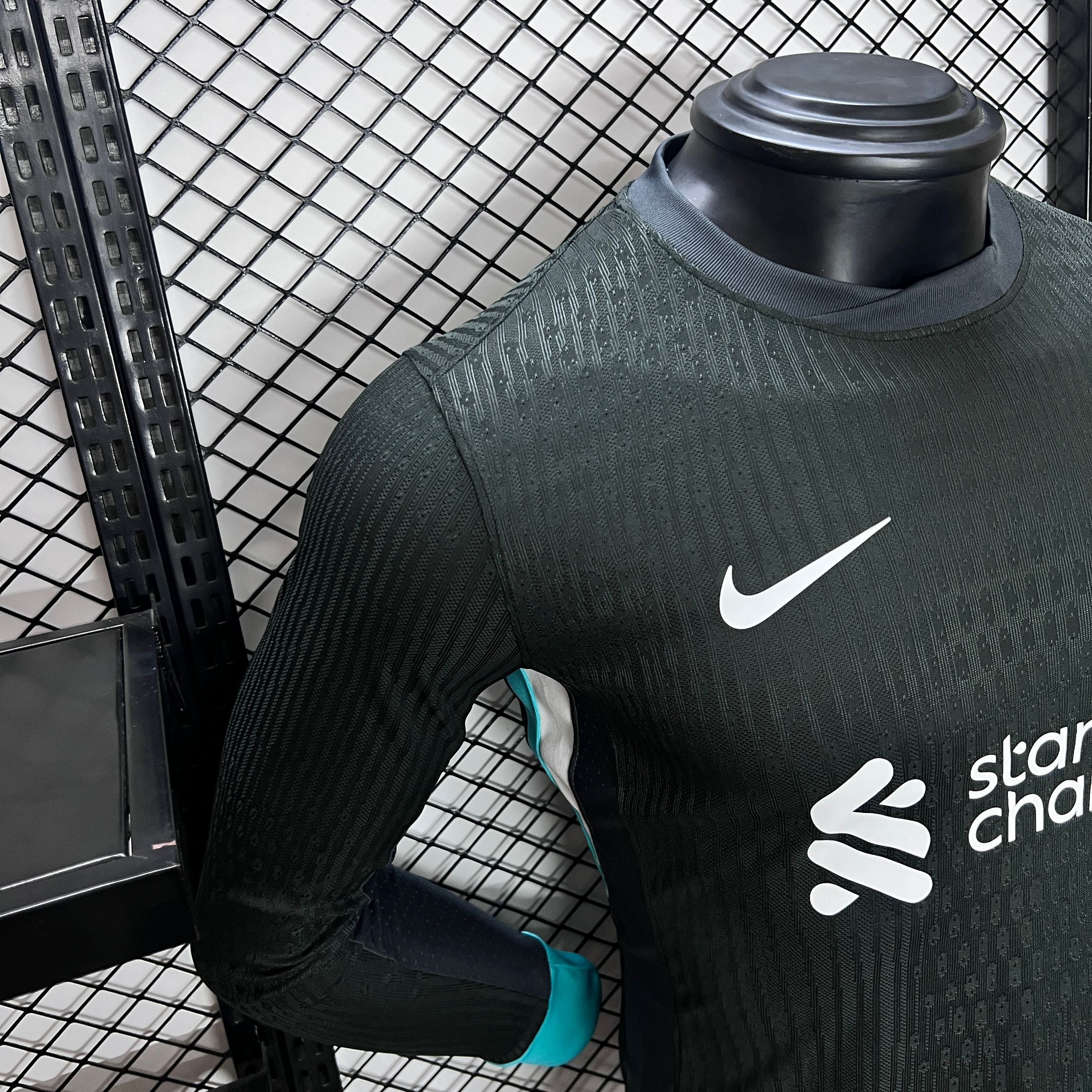 Liver.pool 24-25 Away Long Sleeve Jersey - Player Version - Unitedfutballjersey