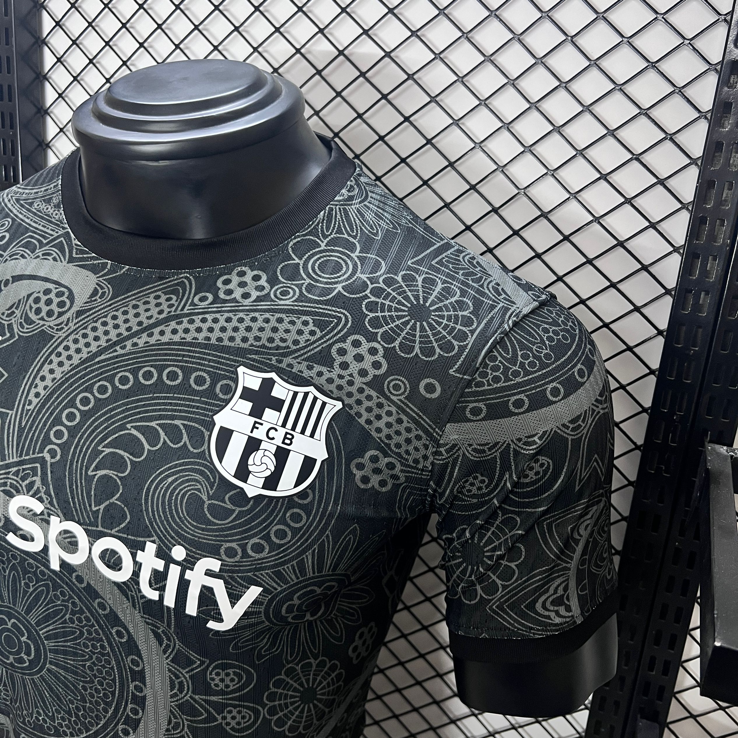 Barcelona 24-25 Black Speical Jersey - Player Version - Unitedfutballjersey