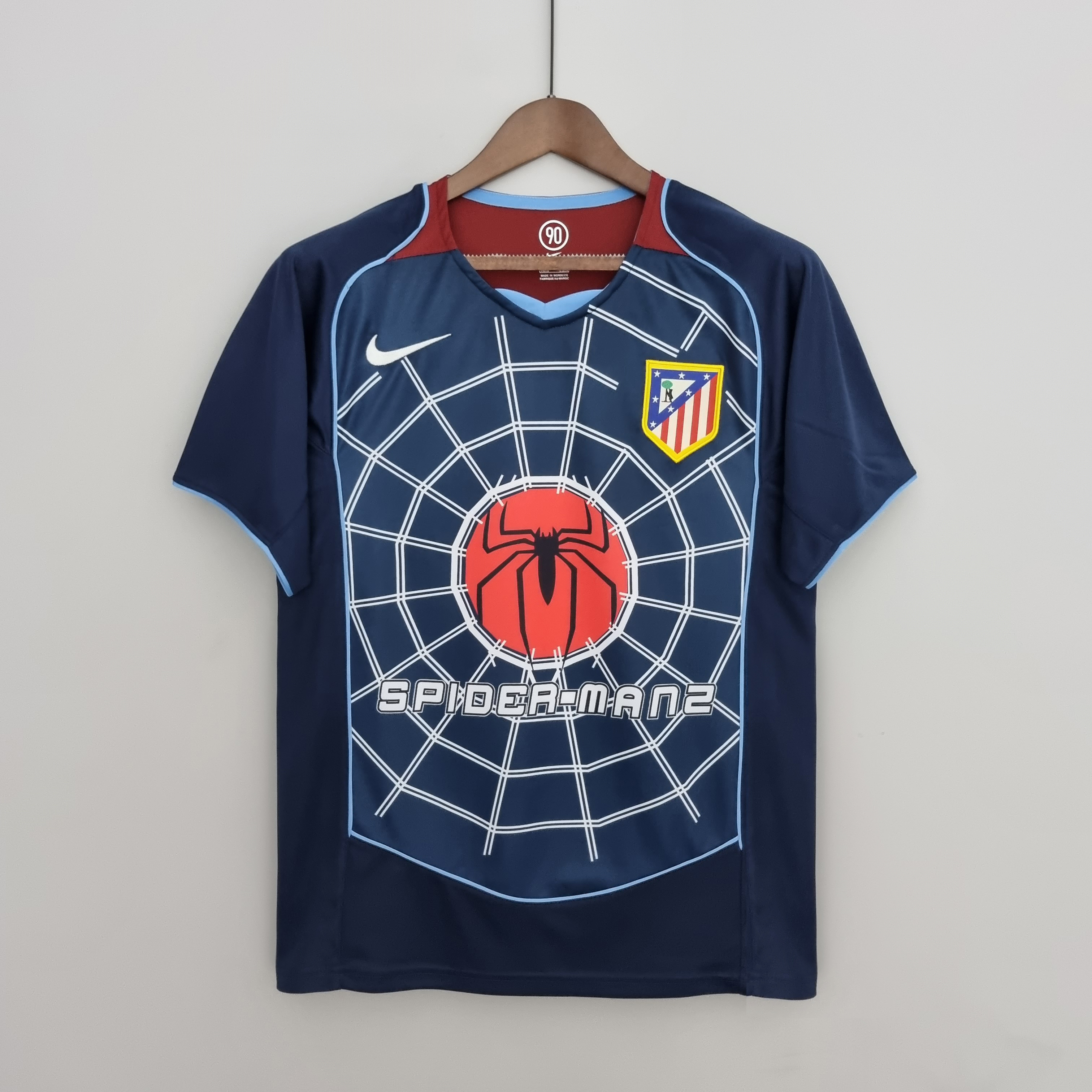 Retro Atletico Madrid 2004-05 Away Jersey - S.p.i.d.e.r M.a.n - Unitedfutballjersey