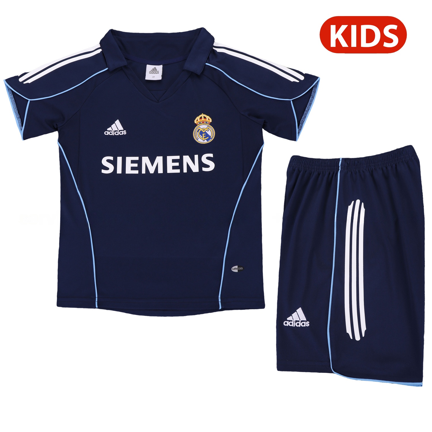 Retro Real Madrid 05-06 Away Kids Kit - Unitedfutballjersey