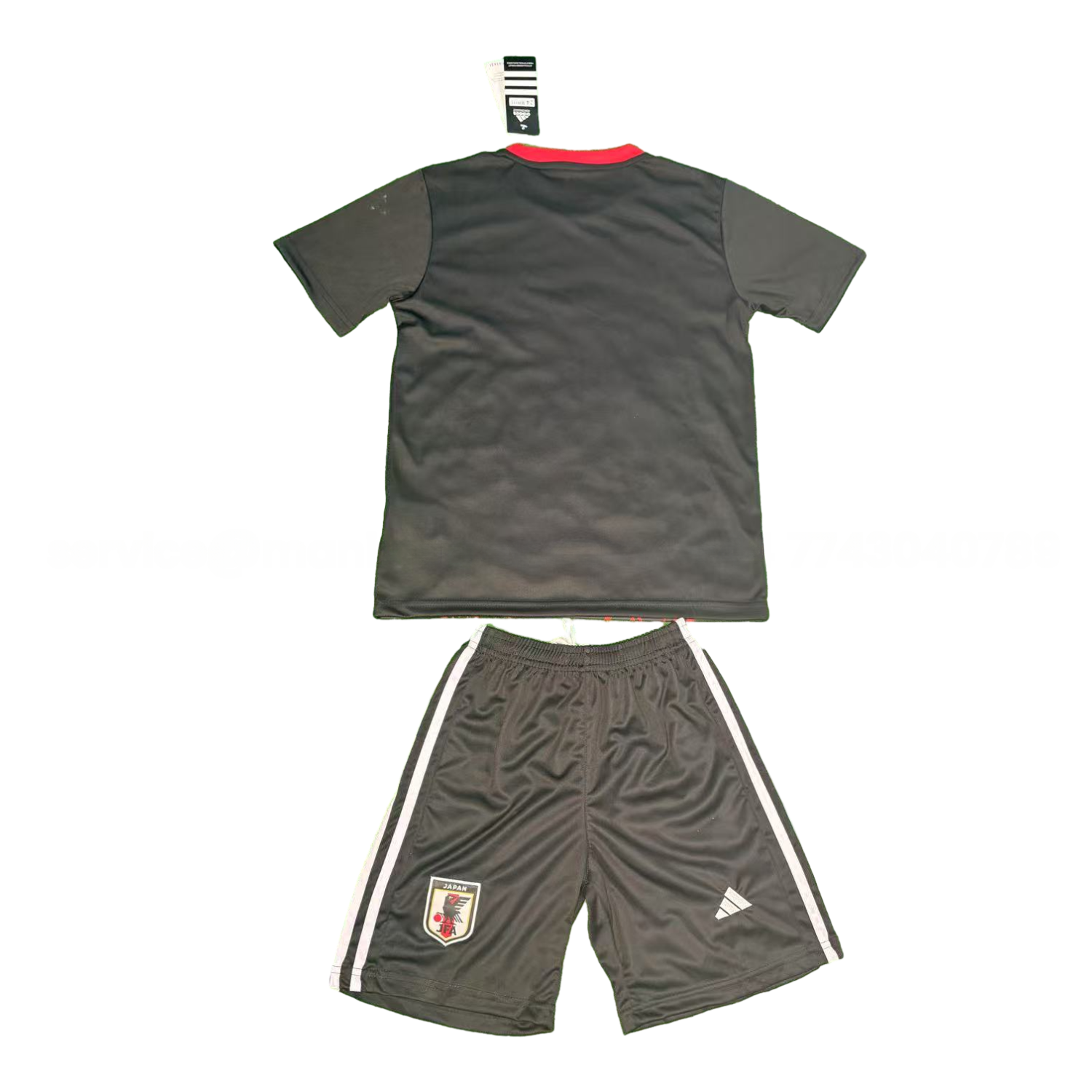 Japan 25-26 Saiyan At Sunset Black Special Kids Kit - Unitedfutballjersey
