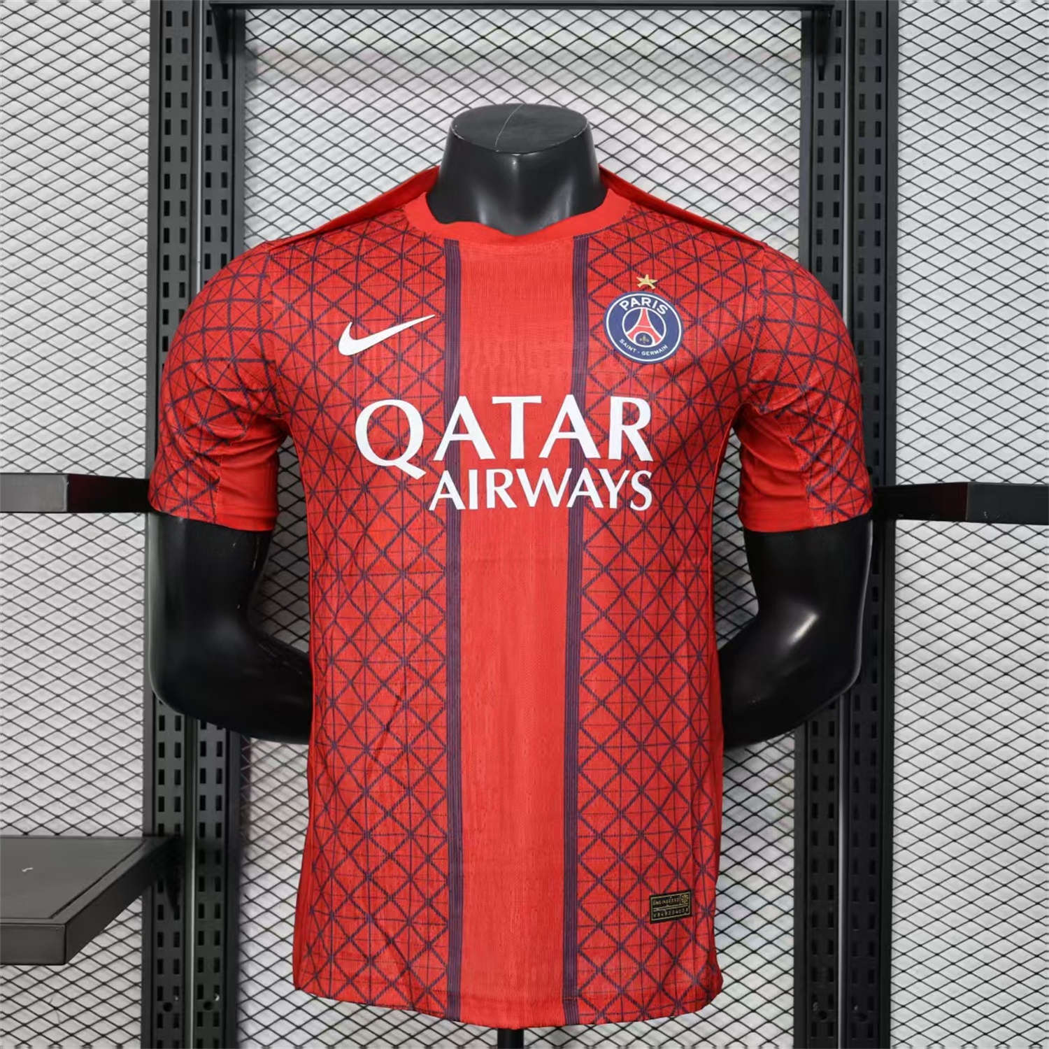 Paris Saint-Germain PSG 25-26 One Star Red Special Edition Jersey - Player Version - Unitedfutballjersey