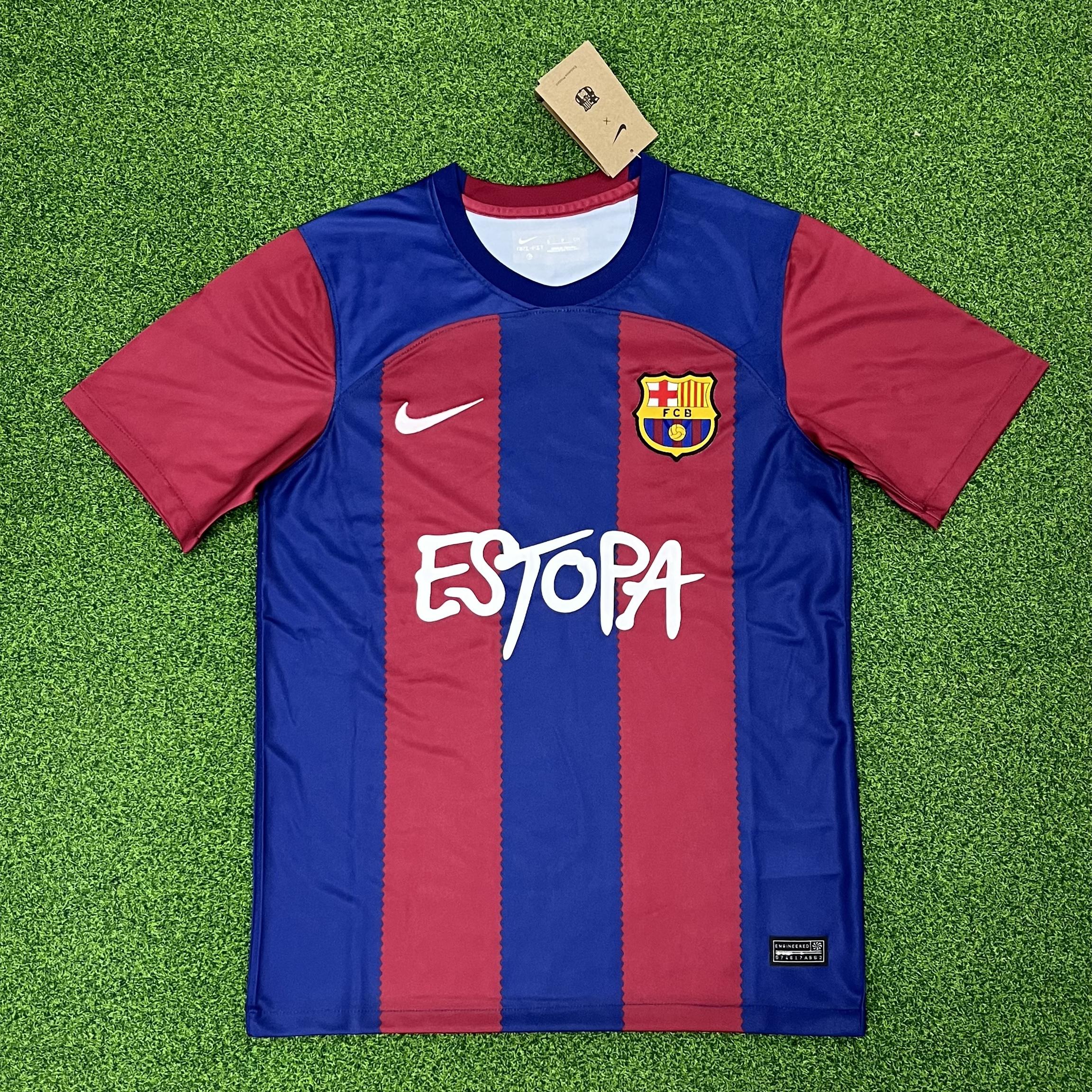 B.A.R.S.A x E.S.T.O.P.A 23-24 Special Editon Jersey - Fans Version - Unitedfutballjersey