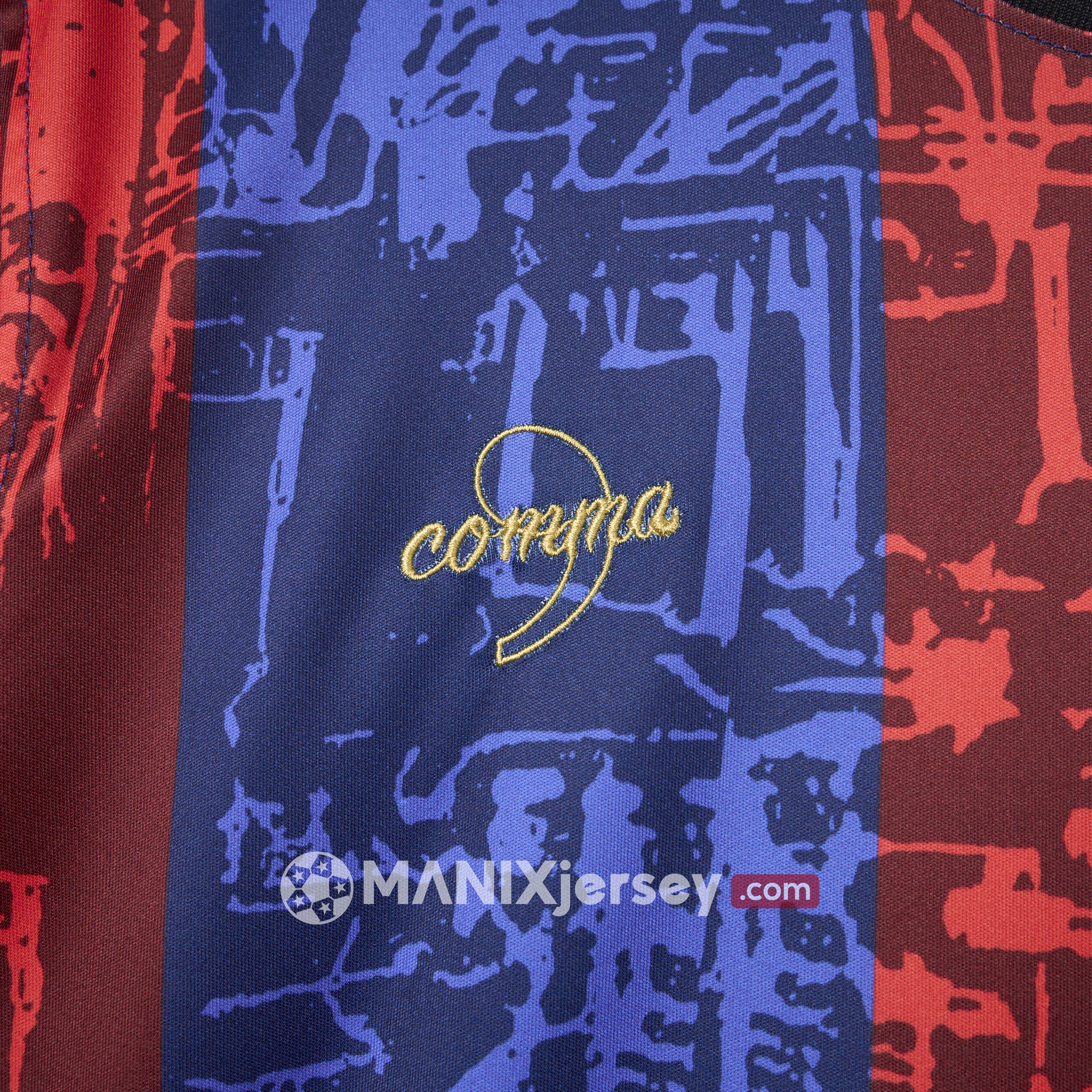 Barcelona 2024-25 COMMA Messi Jersey - Fans Version - Unitedfutballjersey