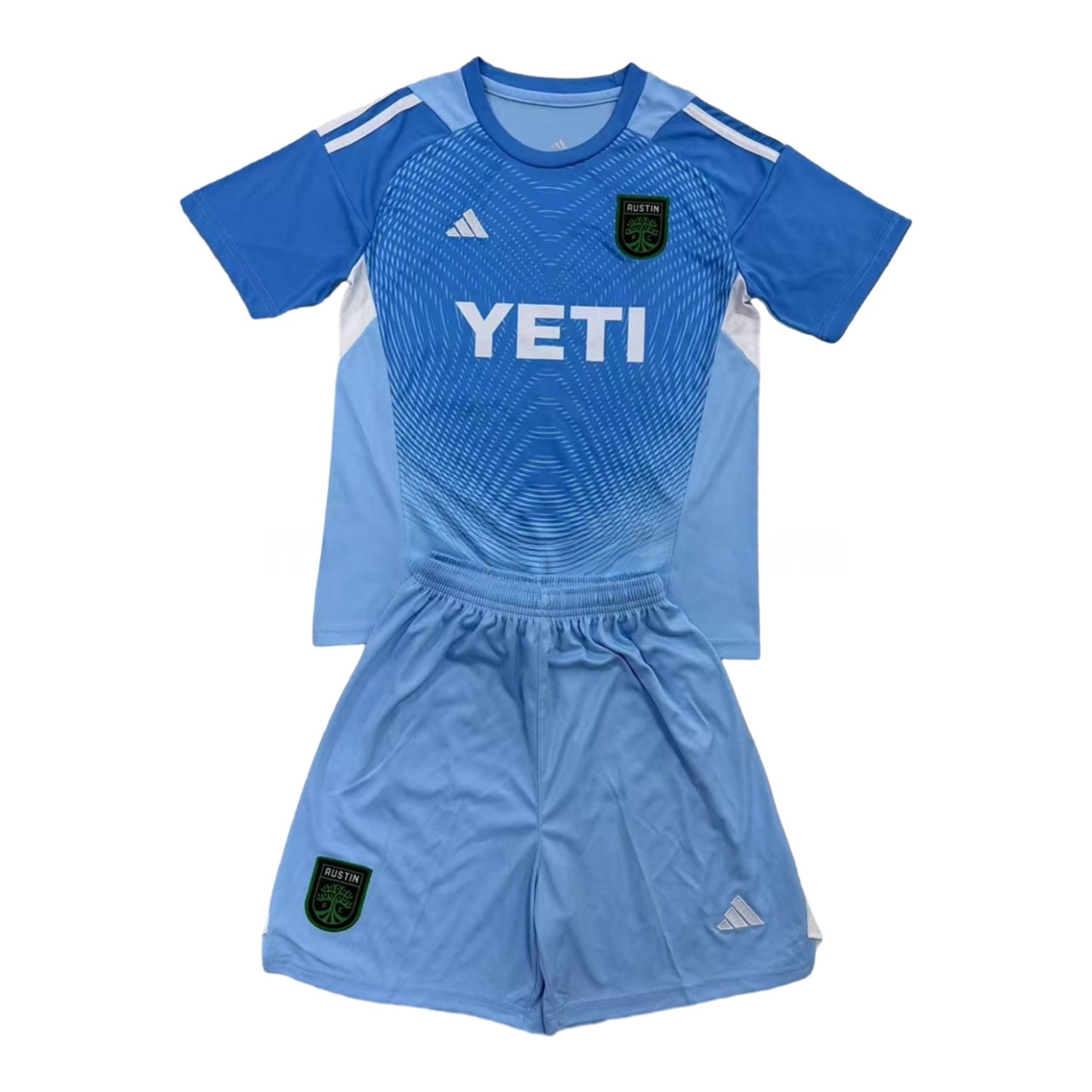 Austin 25-26 Blue Goalkeeper Kids Kit - Unitedfutballjersey