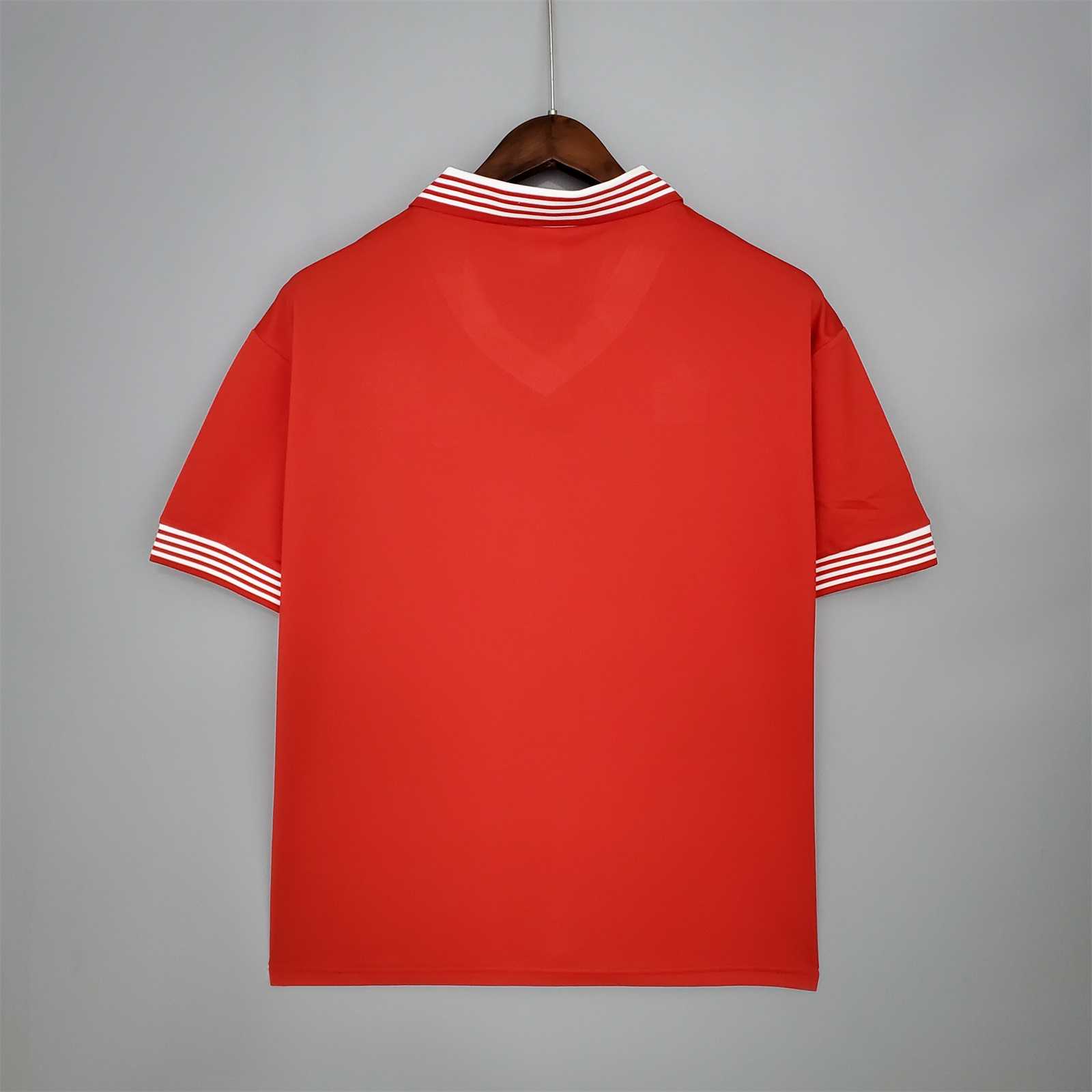 Manchester United Retro 1977 Home Stadium Jersey - Unitedfutballjersey