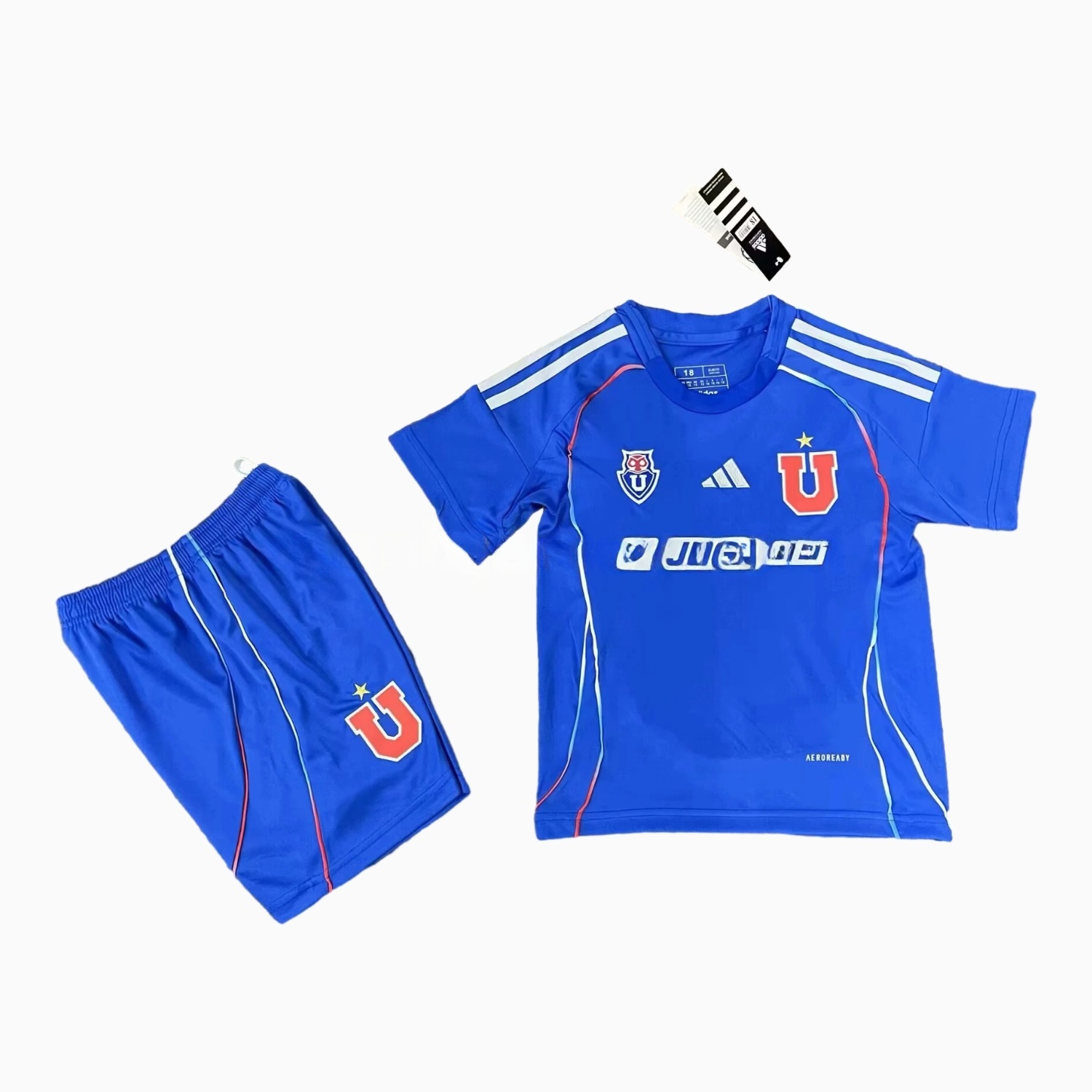 Universidad de Chile 25-26 Home Kids Kit - Unitedfutballjersey