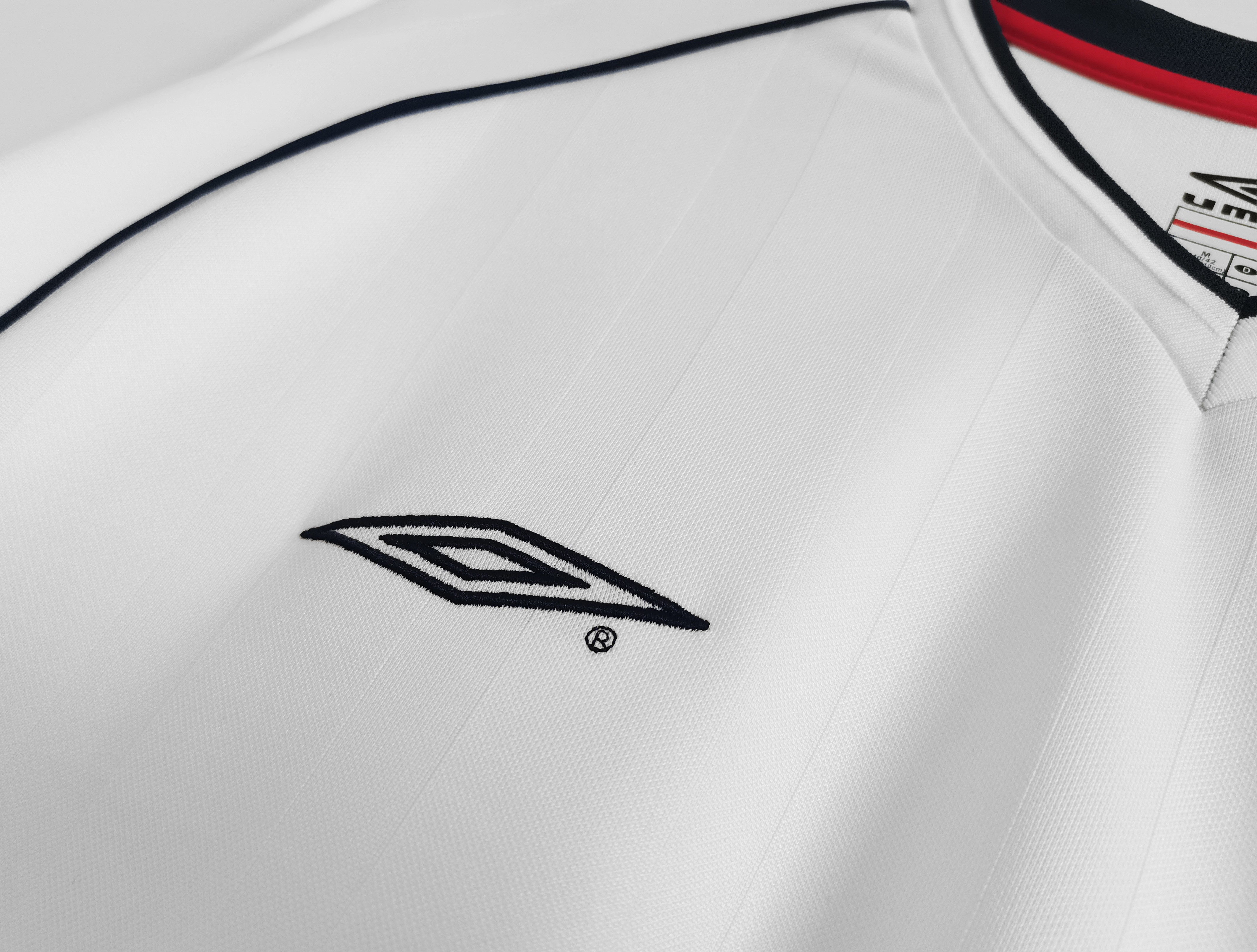 Retro England 2002 Home Stadium Long Sleeve Jersey - Unitedfutballjersey