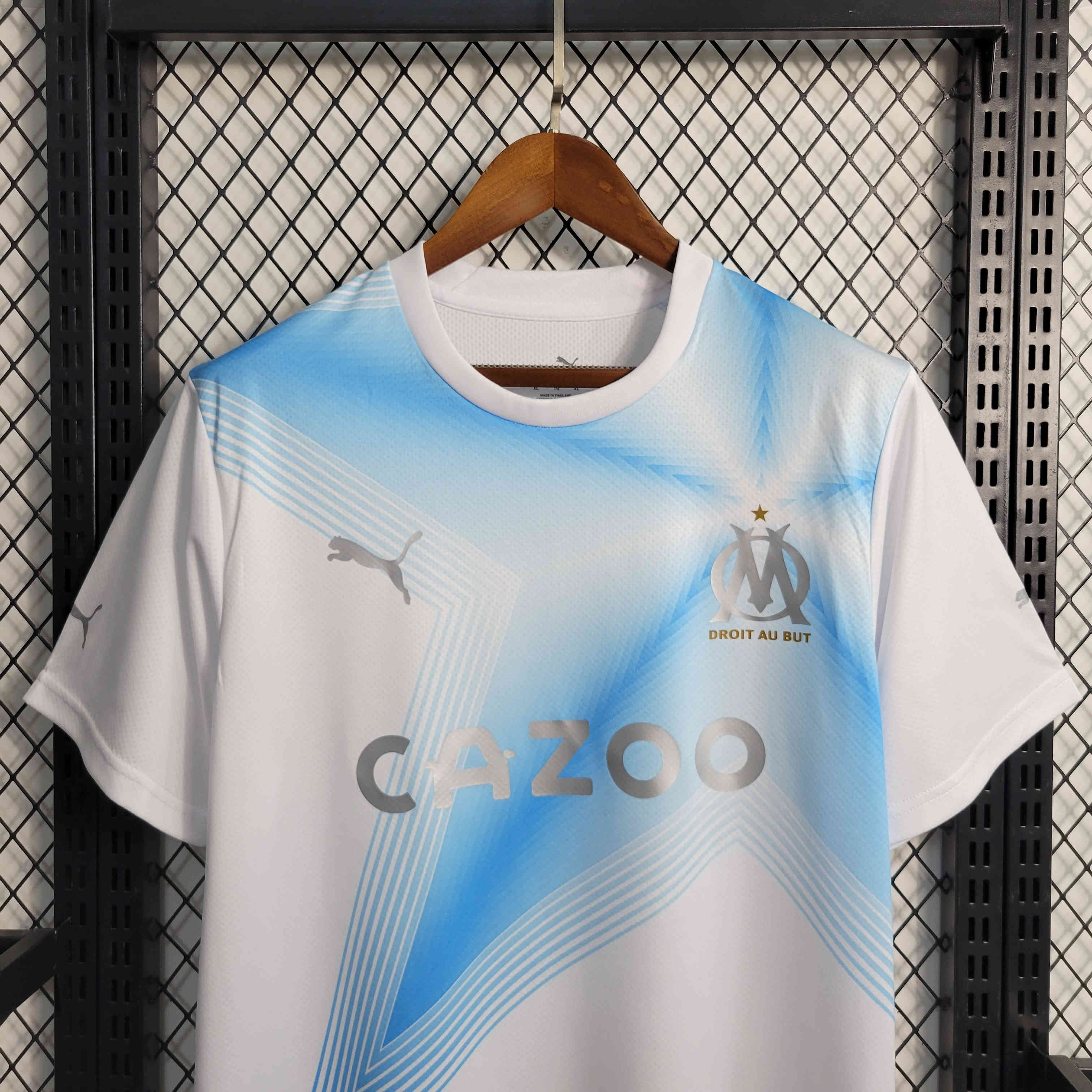 Marseille 23-24 30th Anniversary Edition Jersey - Fans Version - Unitedfutballjersey