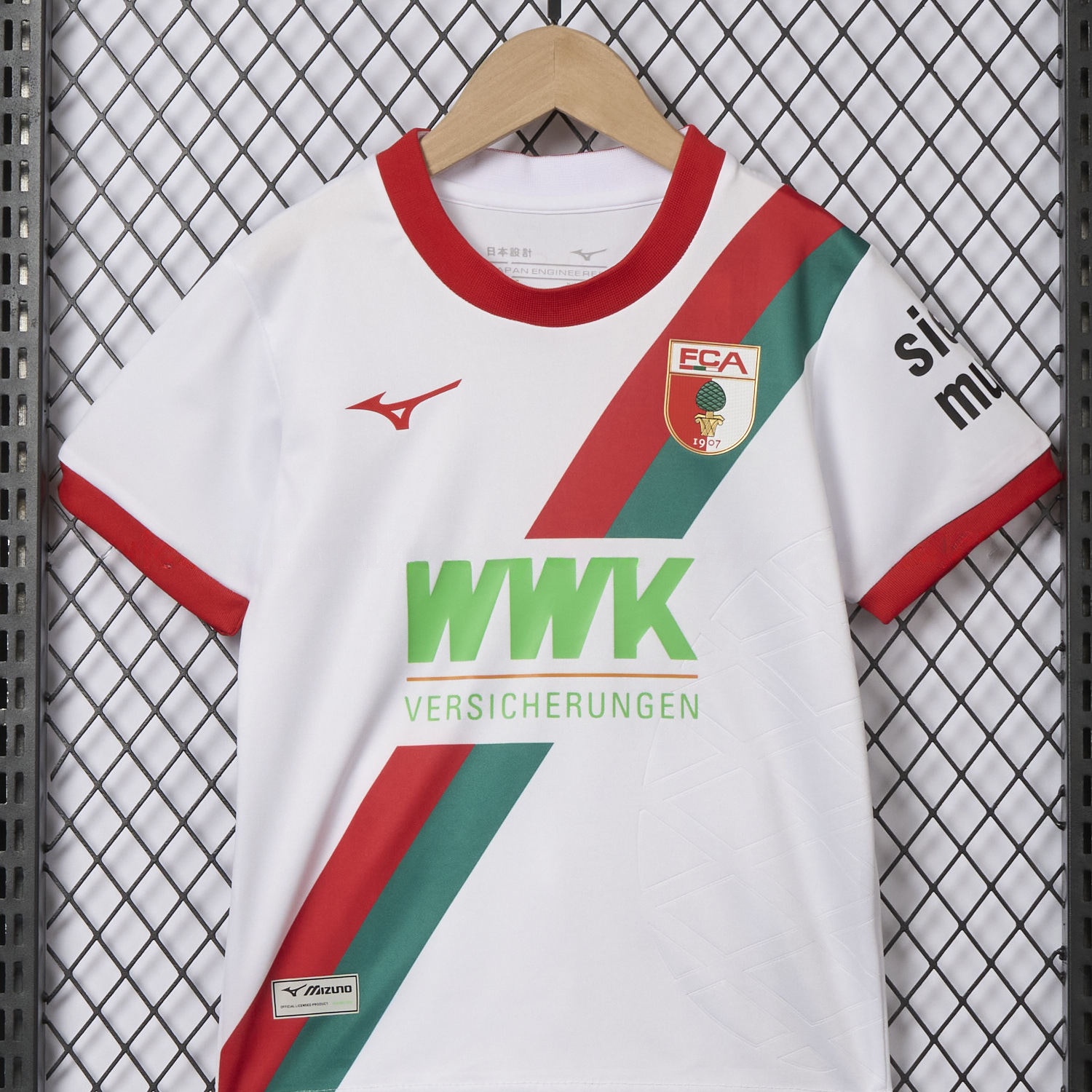 Augsburg 25-26 Home Kids Kit - Unitedfutballjersey