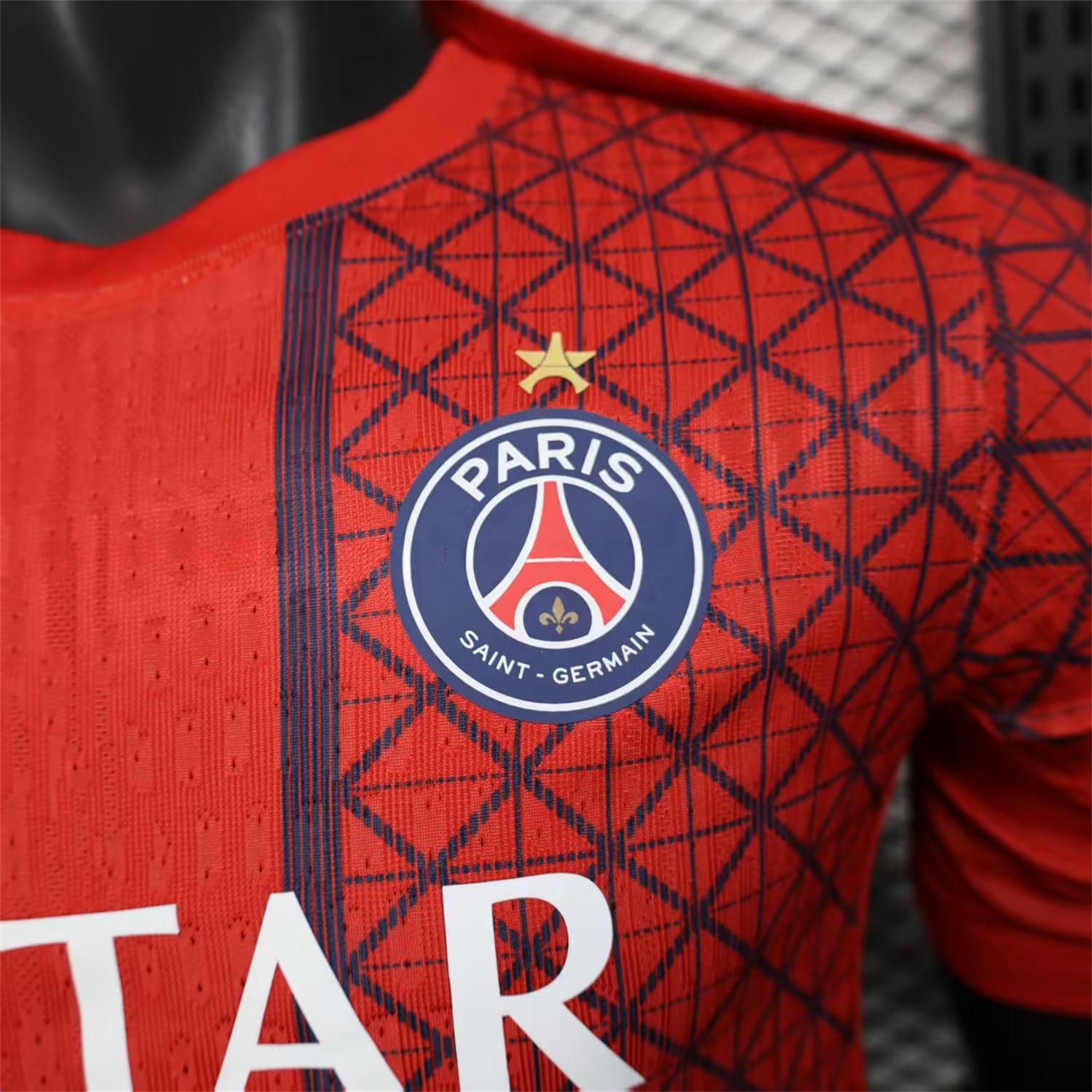 Paris Saint-Germain PSG 25-26 One Star Red Special Edition Jersey - Player Version - Unitedfutballjersey