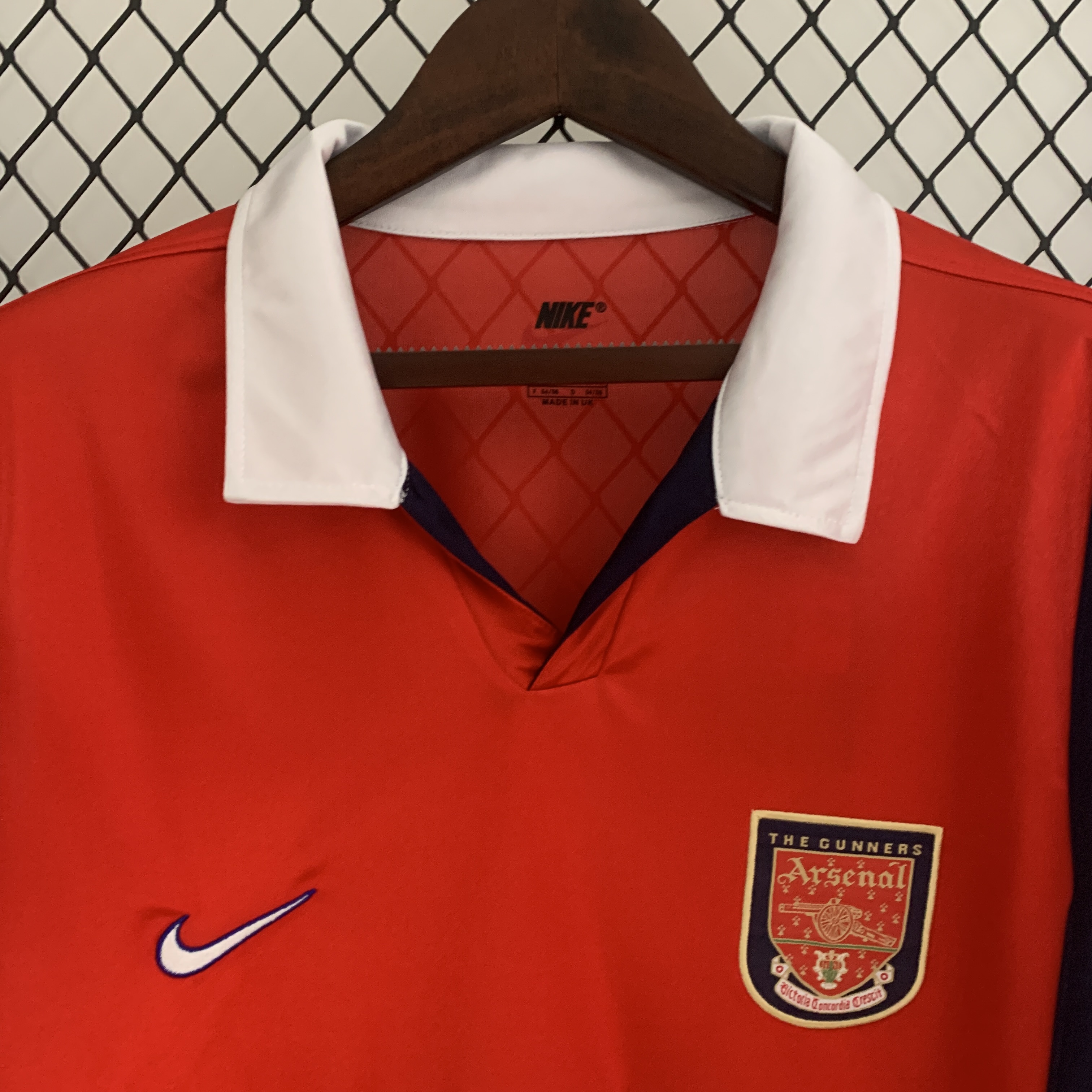 Retro Arsenal 98-99 Home Long Sleeve Jersey - Unitedfutballjersey